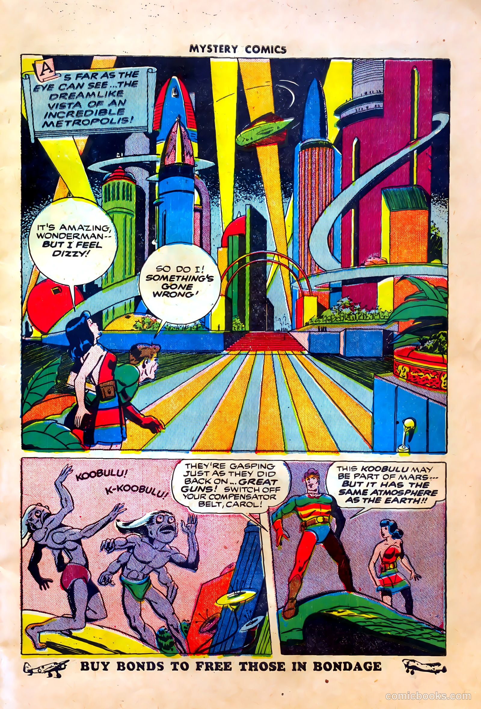 Mystery Comics #3 (1944) — page 5 of 52