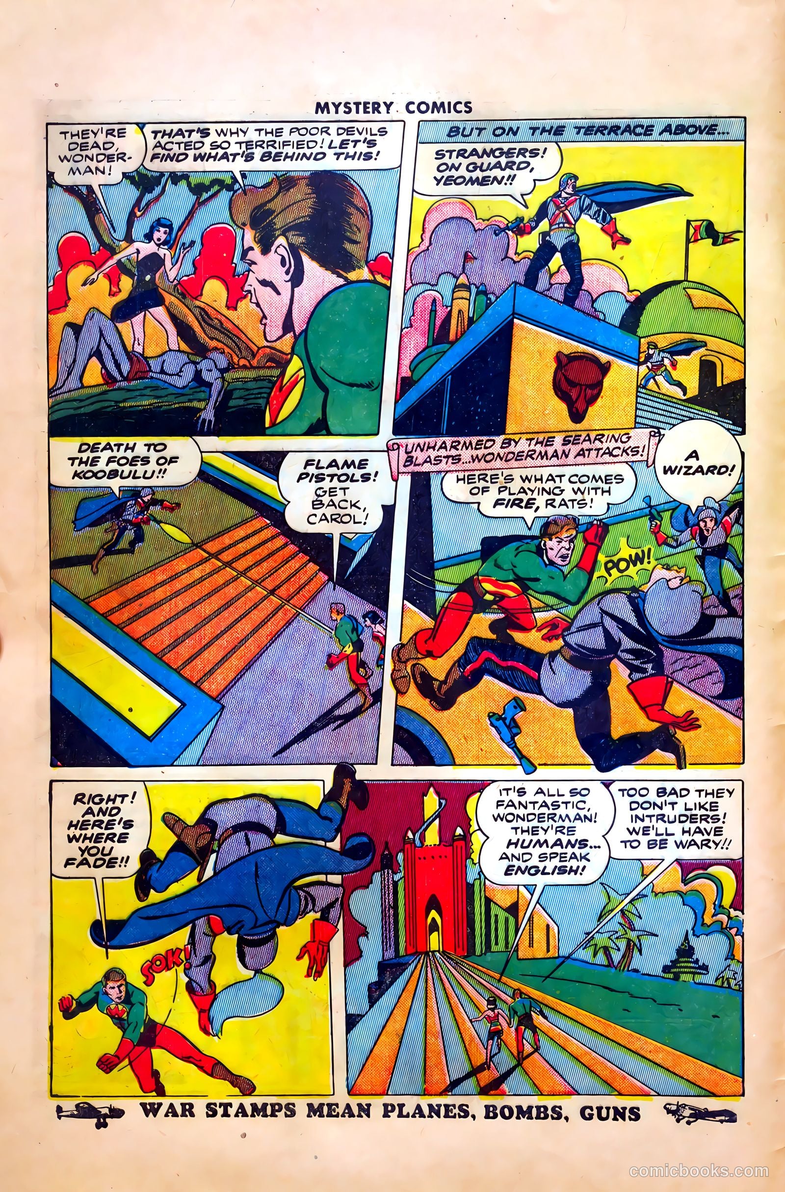 Mystery Comics #3 (1944) — page 6 of 52