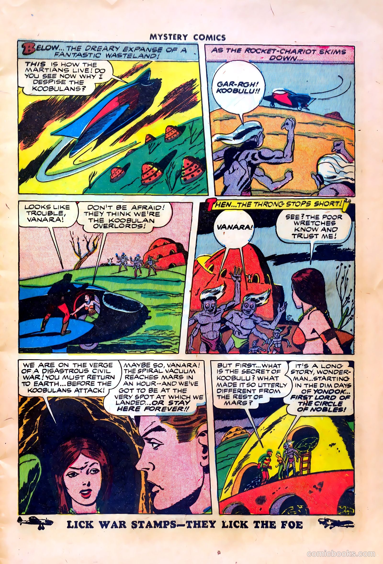 Mystery Comics #3 (1944) — page 9 of 52