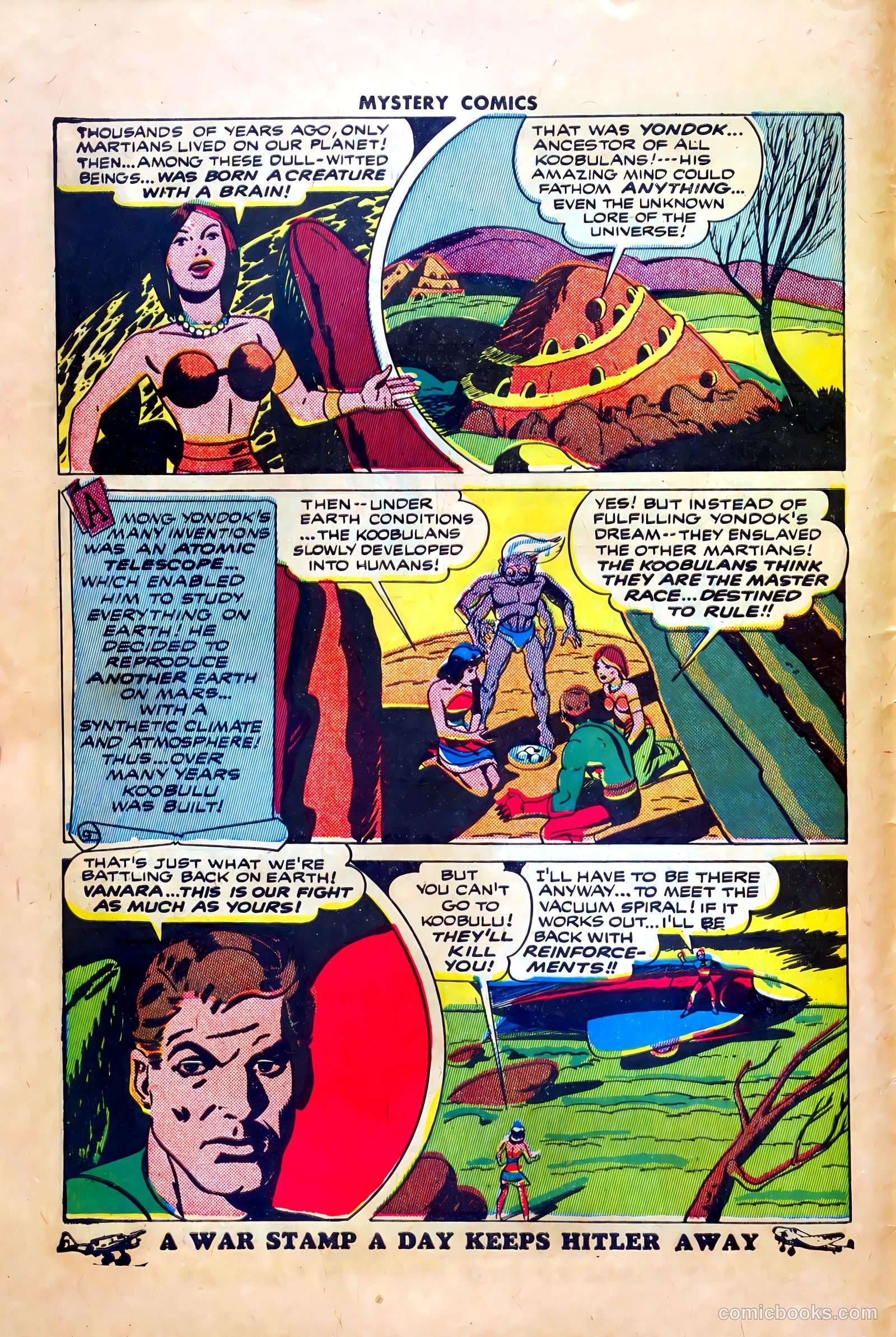 Mystery Comics #3 (1944) — page 10 of 52