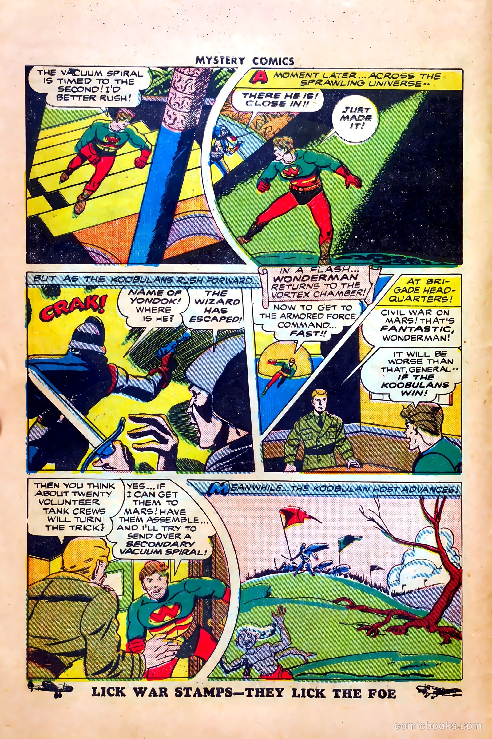 Mystery Comics #3 (1944) — page 12 of 52