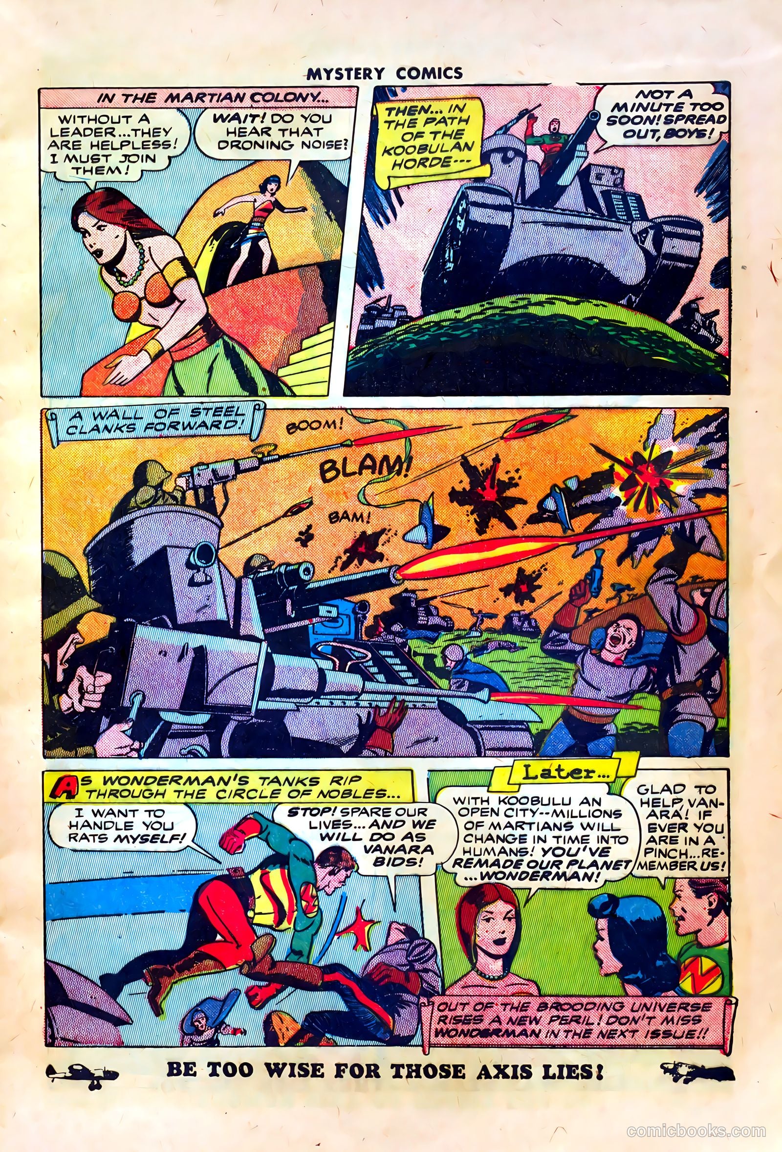 Mystery Comics #3 (1944) — page 13 of 52