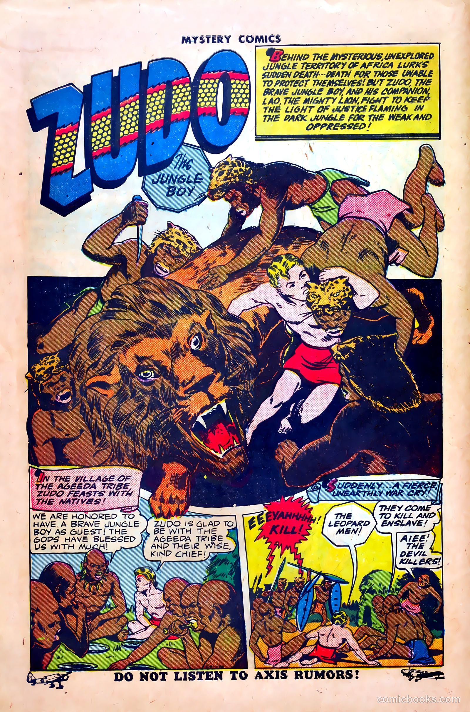Mystery Comics #3 (1944) — page 14 of 52