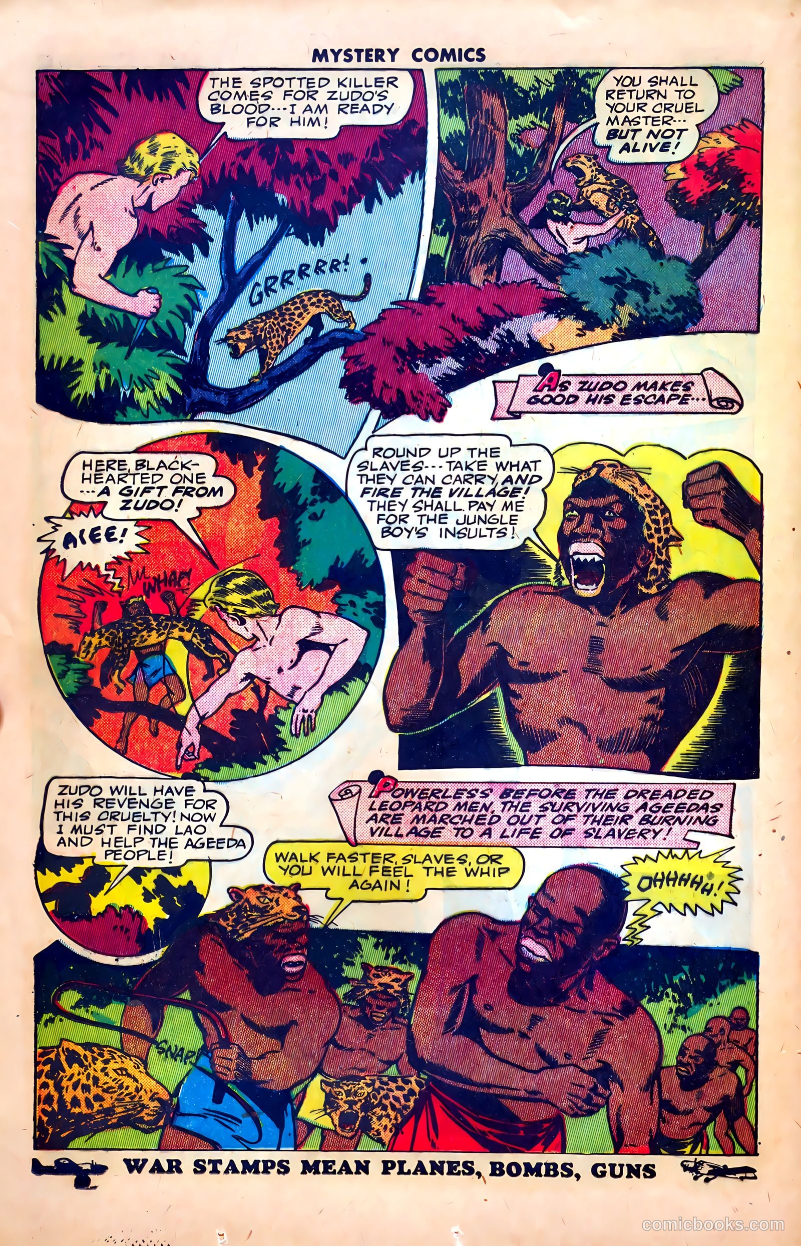 Mystery Comics #3 (1944) — page 16 of 52