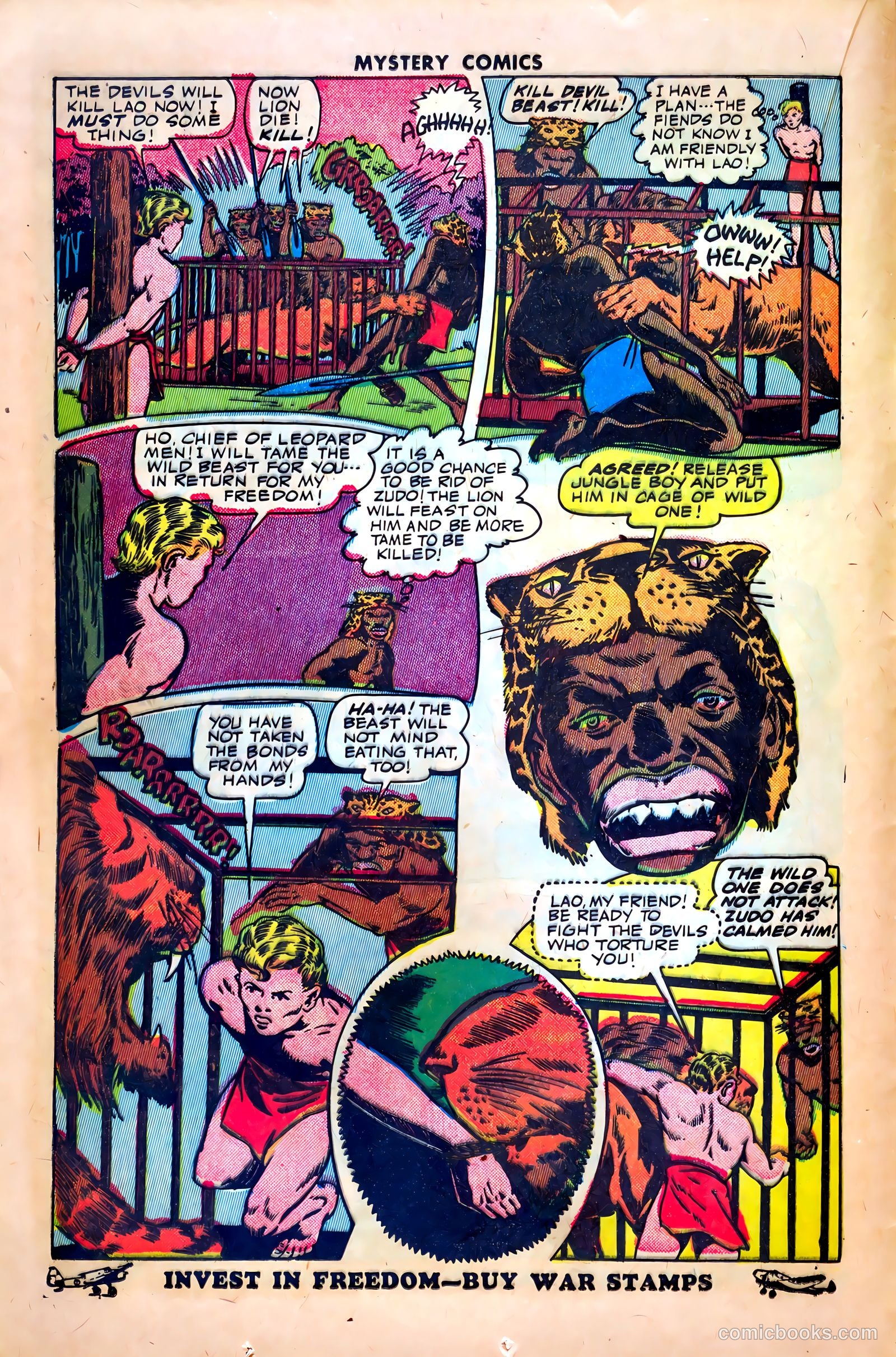 Mystery Comics #3 (1944) — page 20 of 52