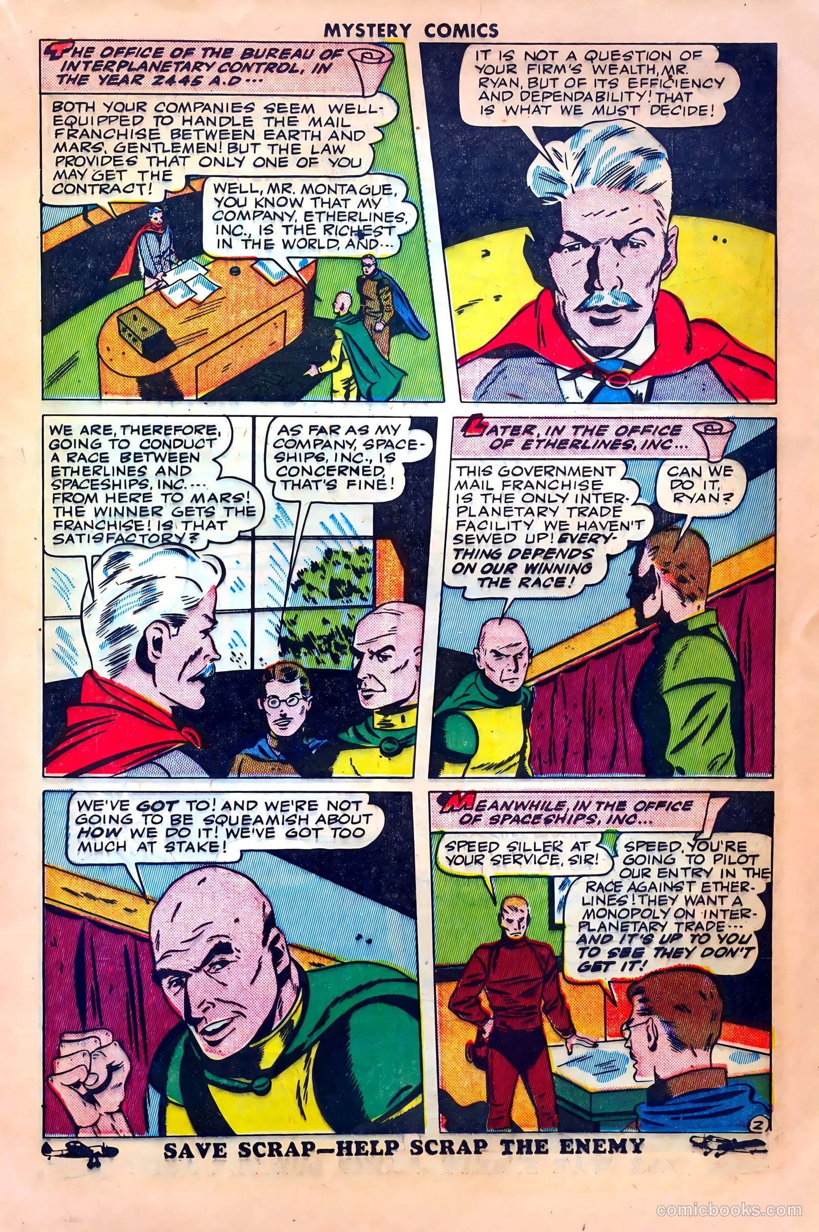 Mystery Comics #3 (1944) — page 23 of 52