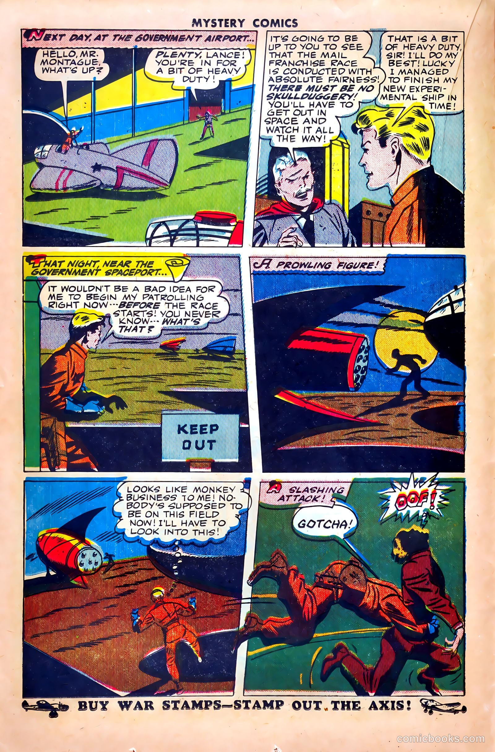 Mystery Comics #3 (1944) — page 24 of 52