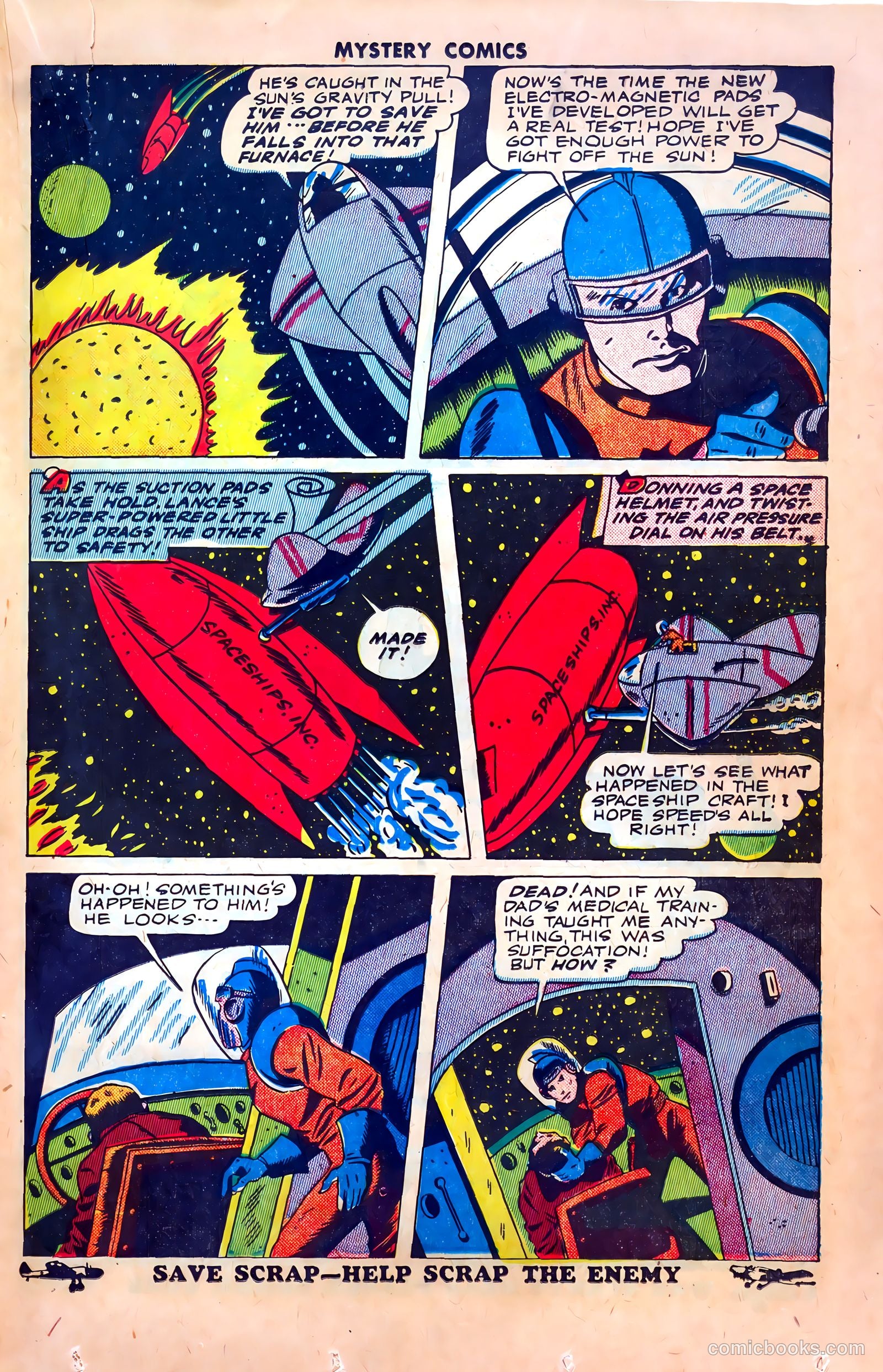 Mystery Comics #3 (1944) — page 27 of 52