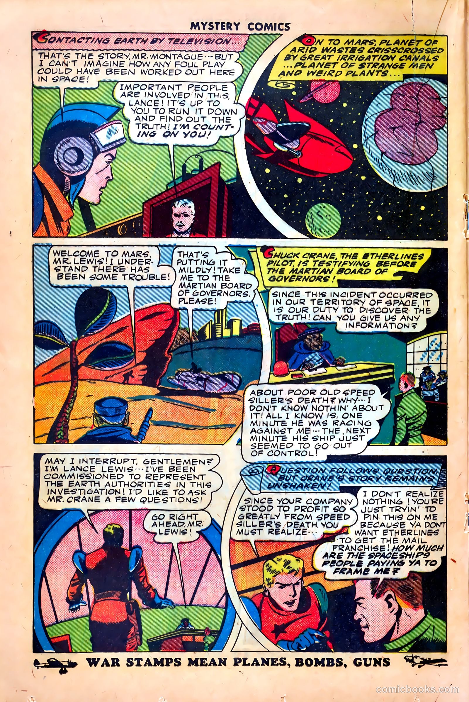 Mystery Comics #3 (1944) — page 28 of 52