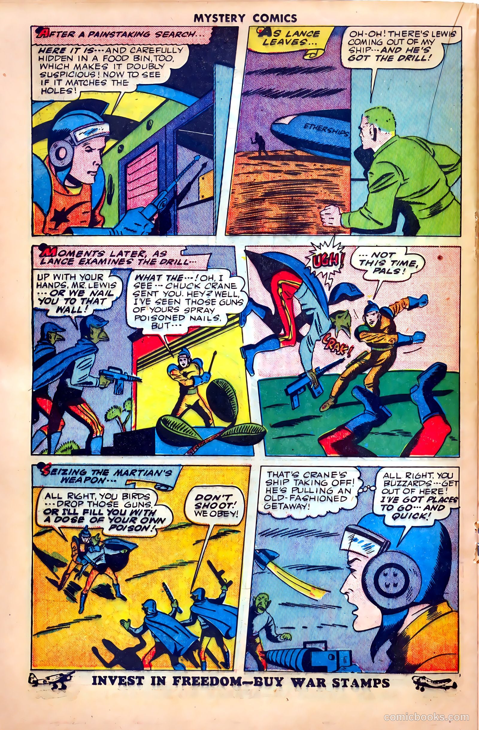 Mystery Comics #3 (1944) — page 30 of 52