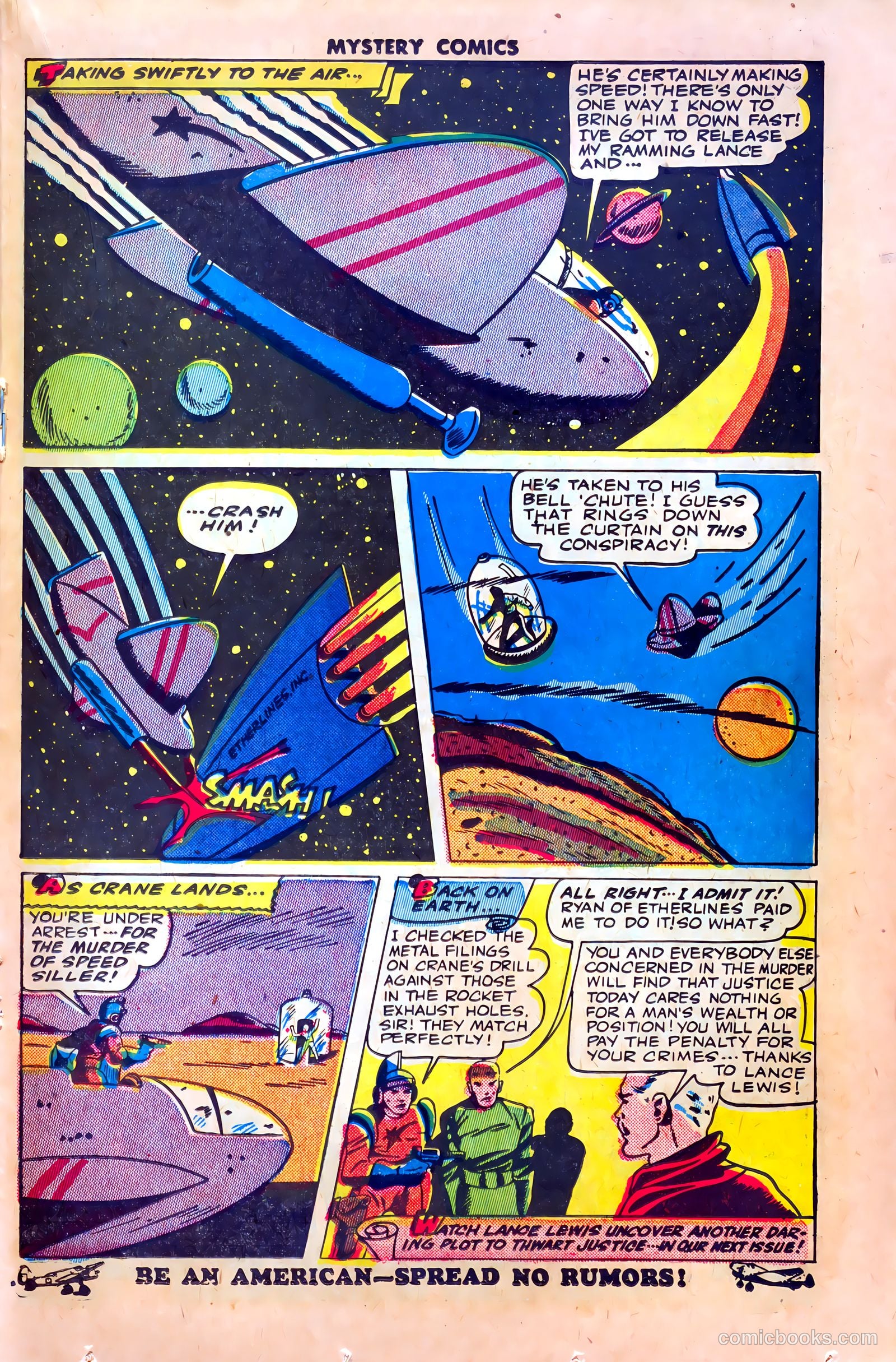 Mystery Comics #3 (1944) — page 31 of 52