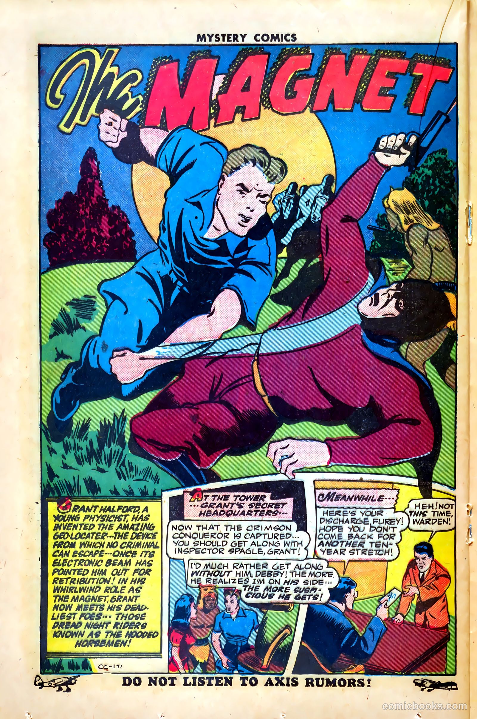 Mystery Comics #3 (1944) — page 32 of 52