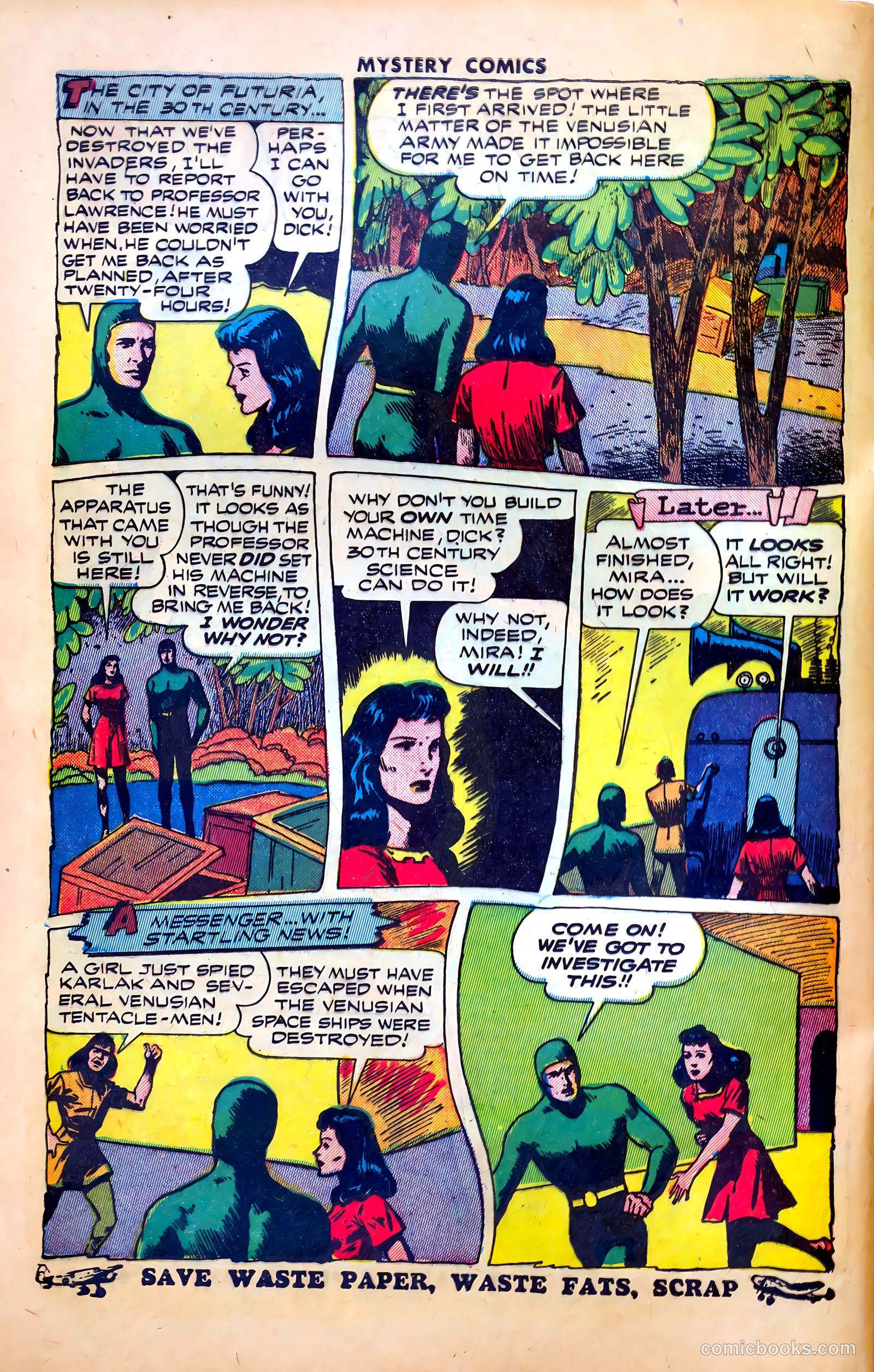 Mystery Comics #3 (1944) — page 44 of 52