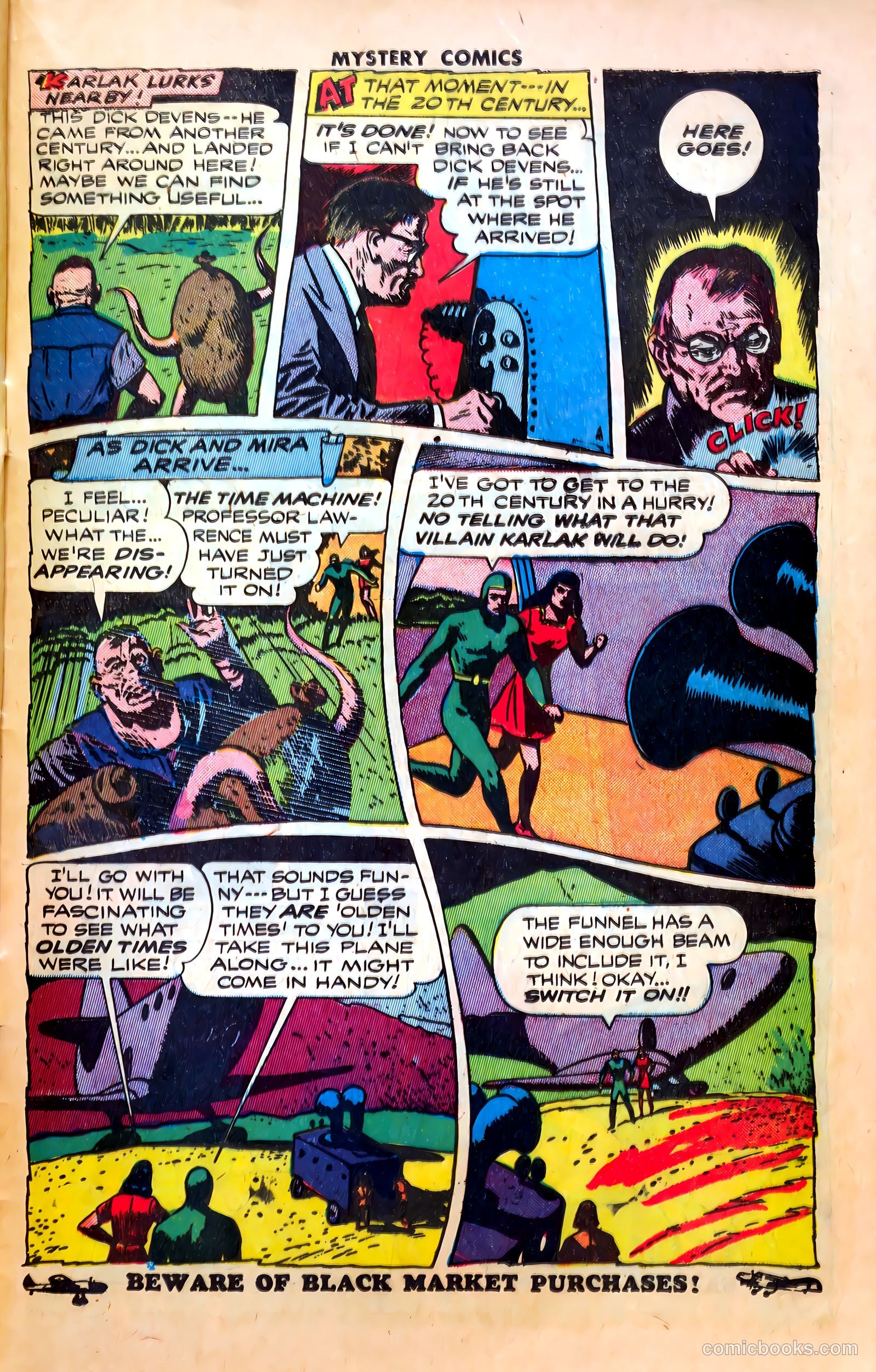 Mystery Comics #3 (1944) — page 45 of 52