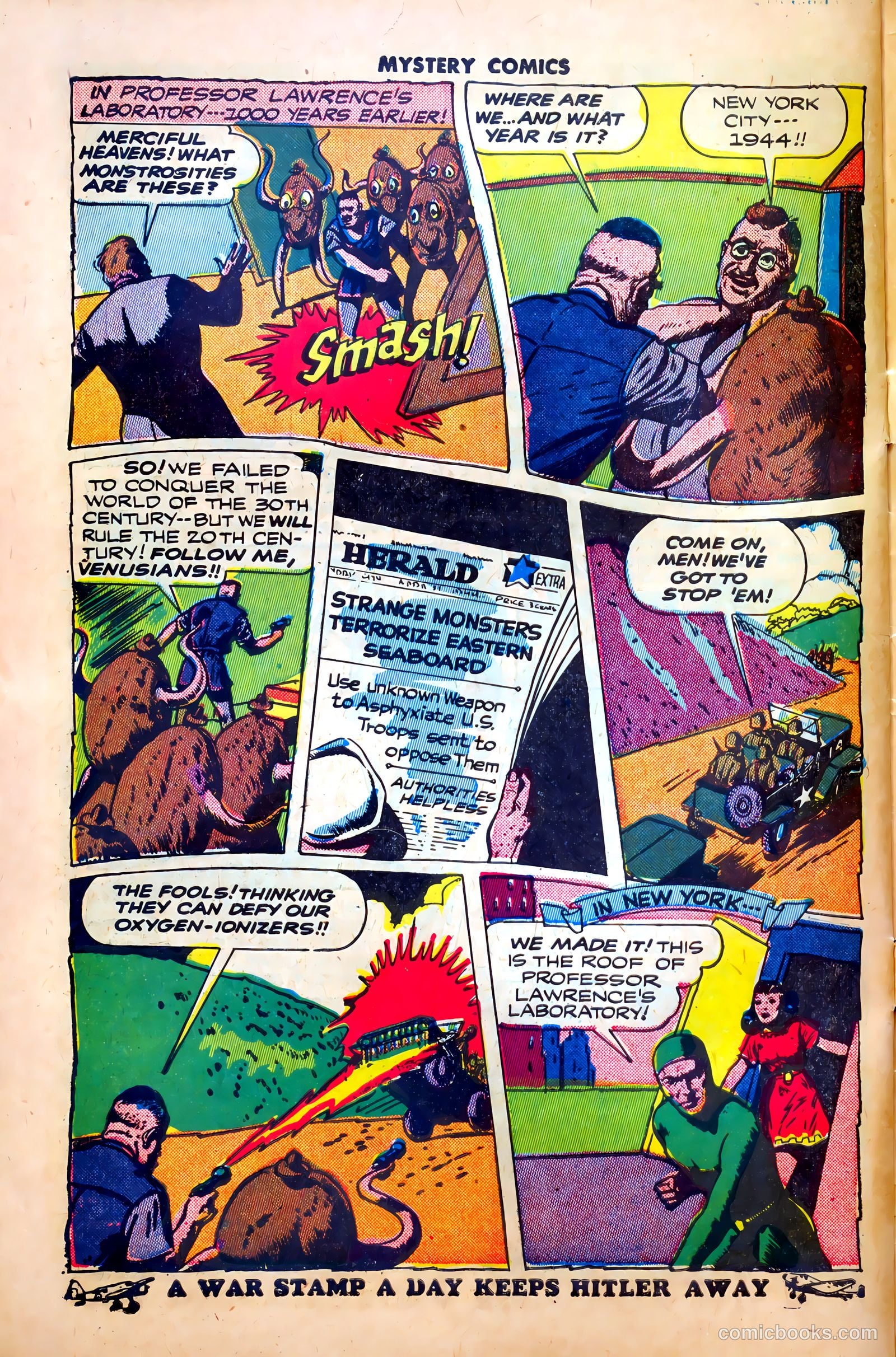 Mystery Comics #3 (1944) — page 46 of 52