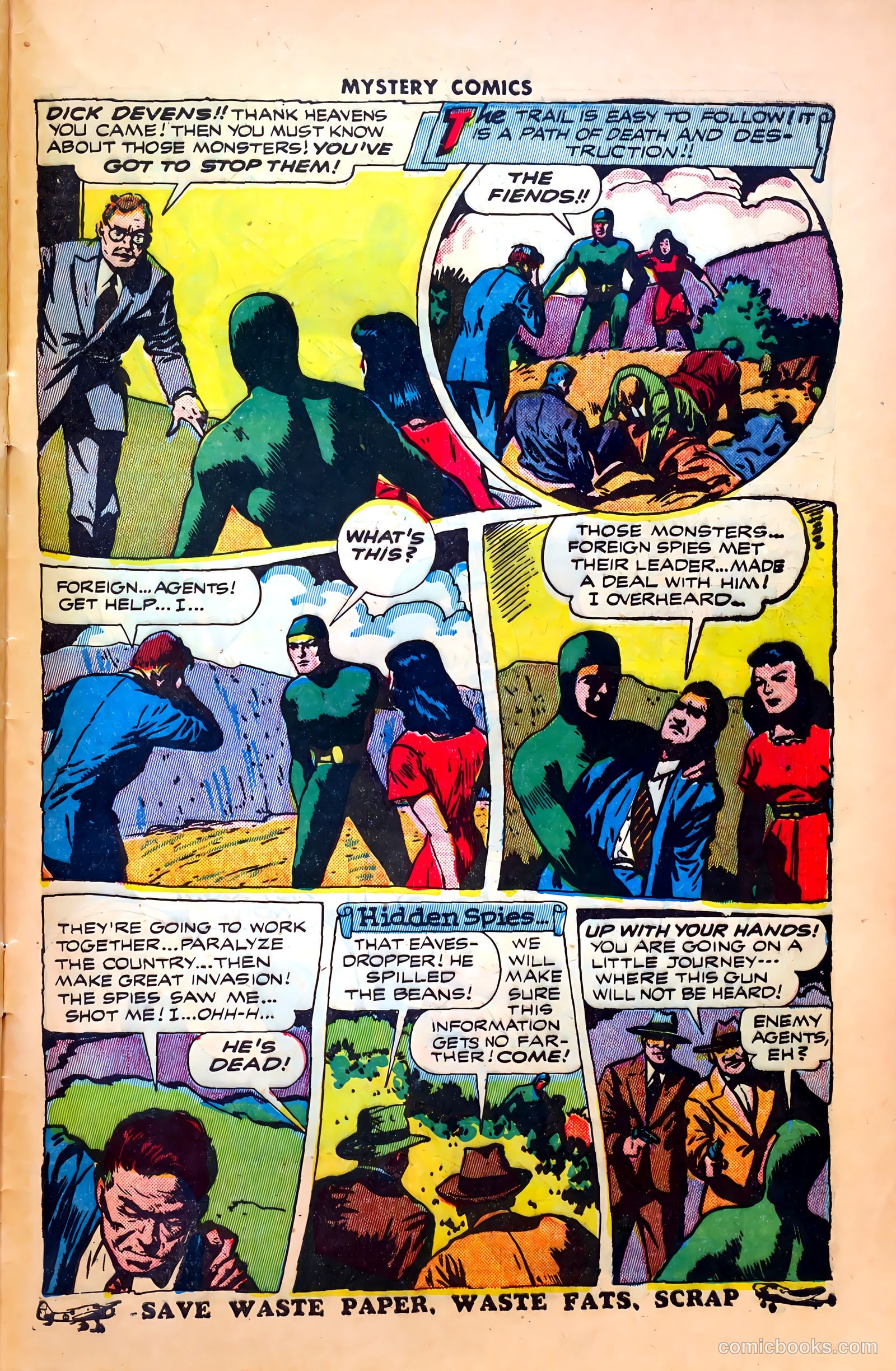 Mystery Comics #3 (1944) — page 47 of 52