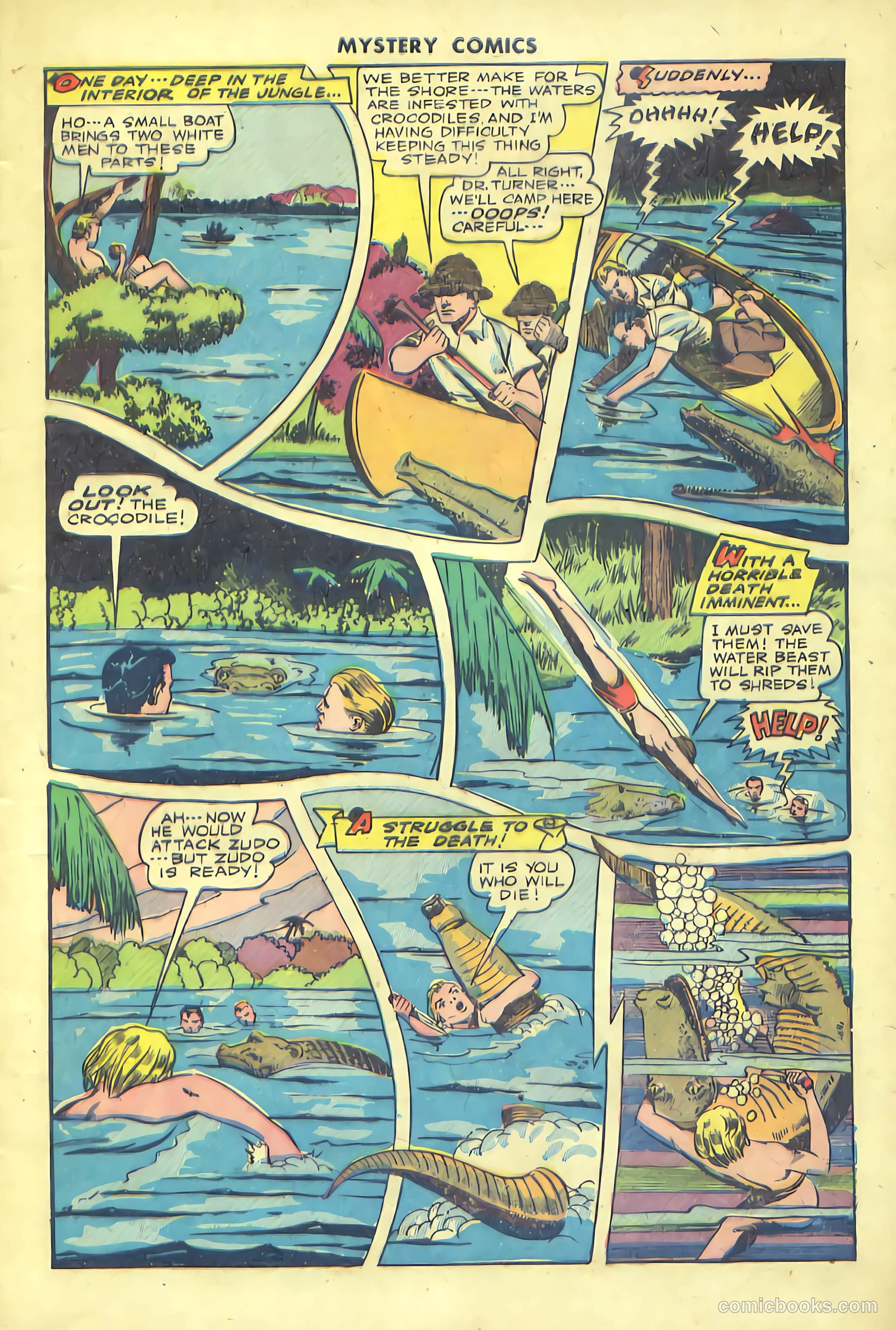 Mystery Men Comics #1 (1939) — page 13 of 52