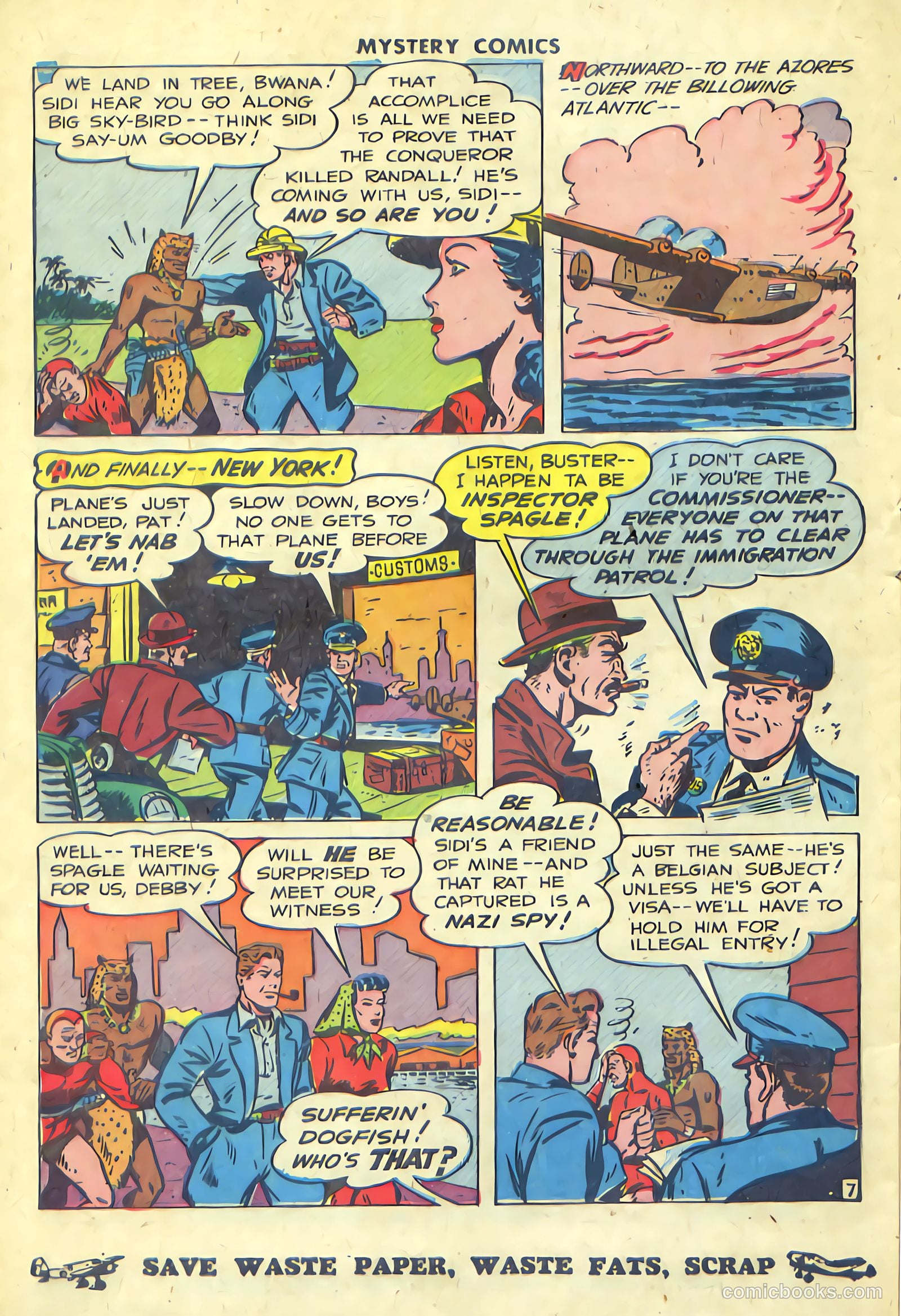 Mystery Men Comics #1 (1939) — page 36 of 52