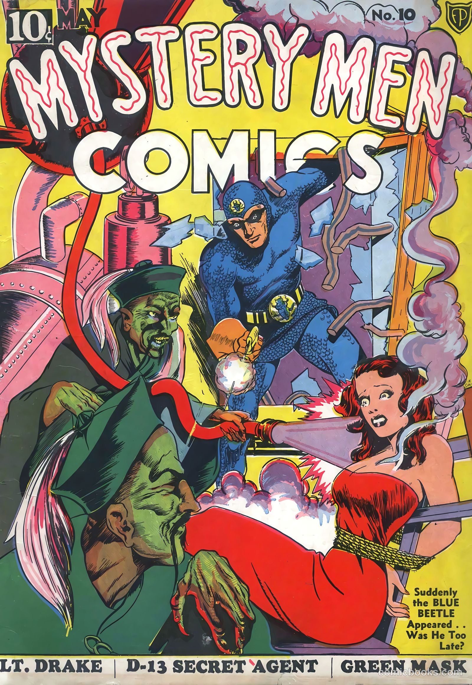 Mystery Men Comics #10