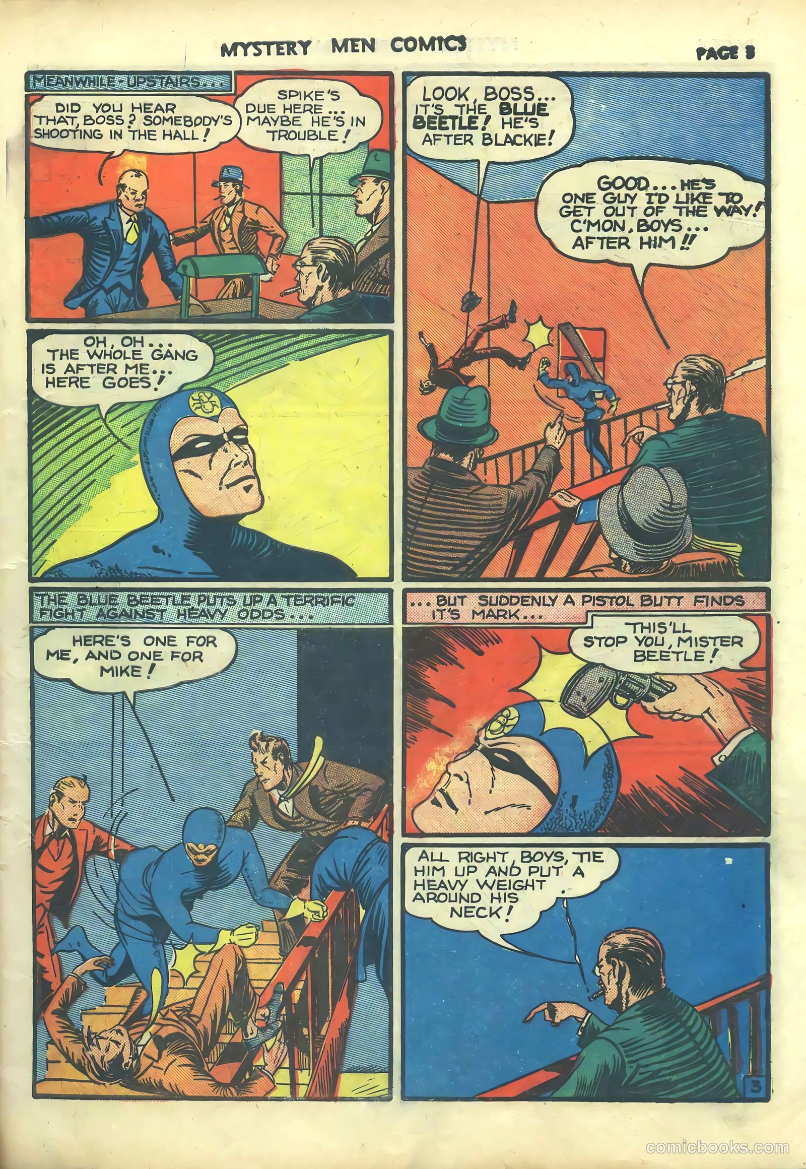 Mystery Men Comics #10 (1940) — page 5 of 68