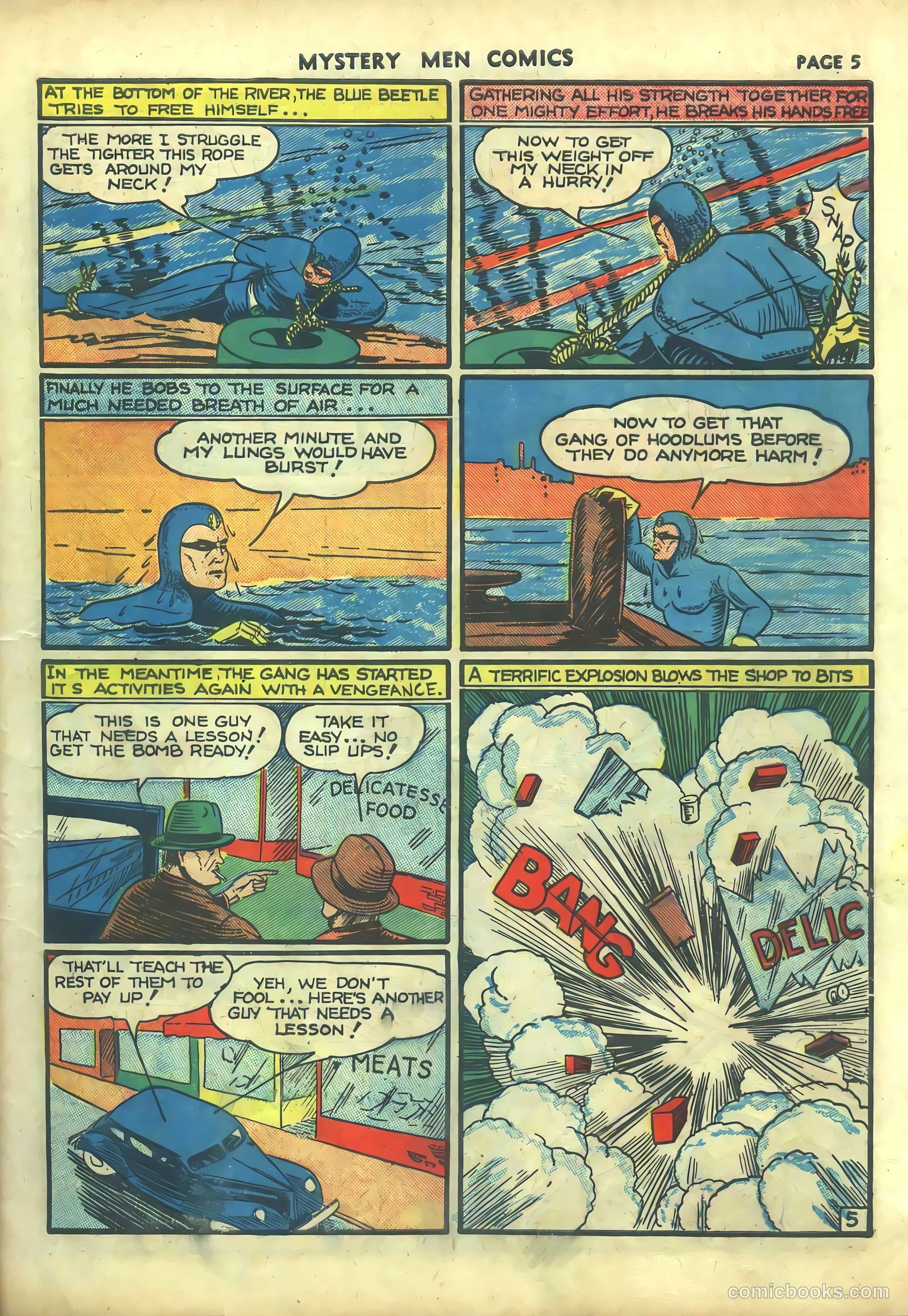 Mystery Men Comics #10 (1940) — page 7 of 68