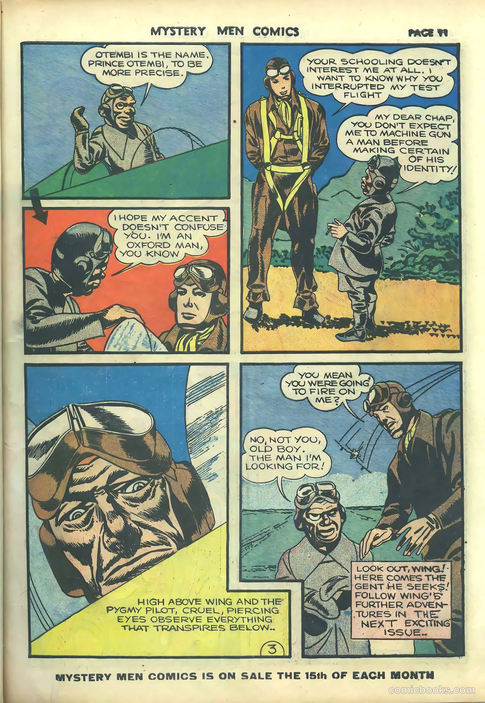 Mystery Men Comics #10 (1940) — page 13 of 68