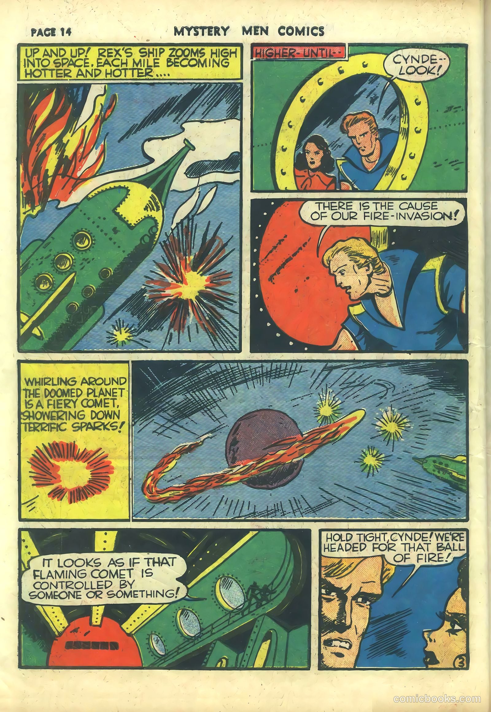 Mystery Men Comics #10 (1940) — page 16 of 68