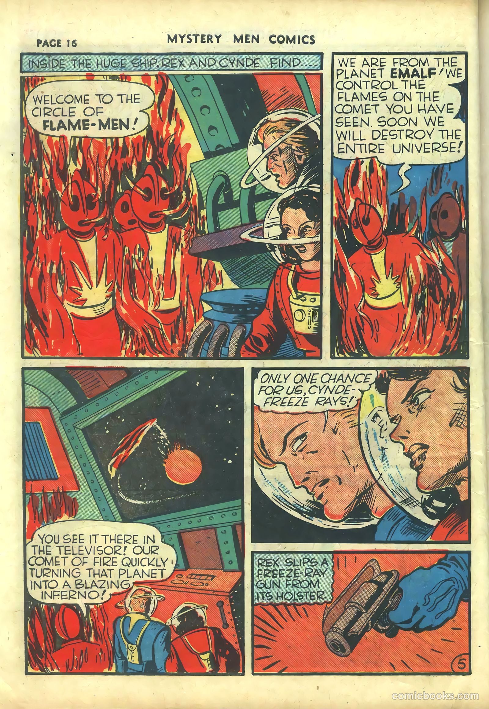 Mystery Men Comics #10 (1940) — page 18 of 68