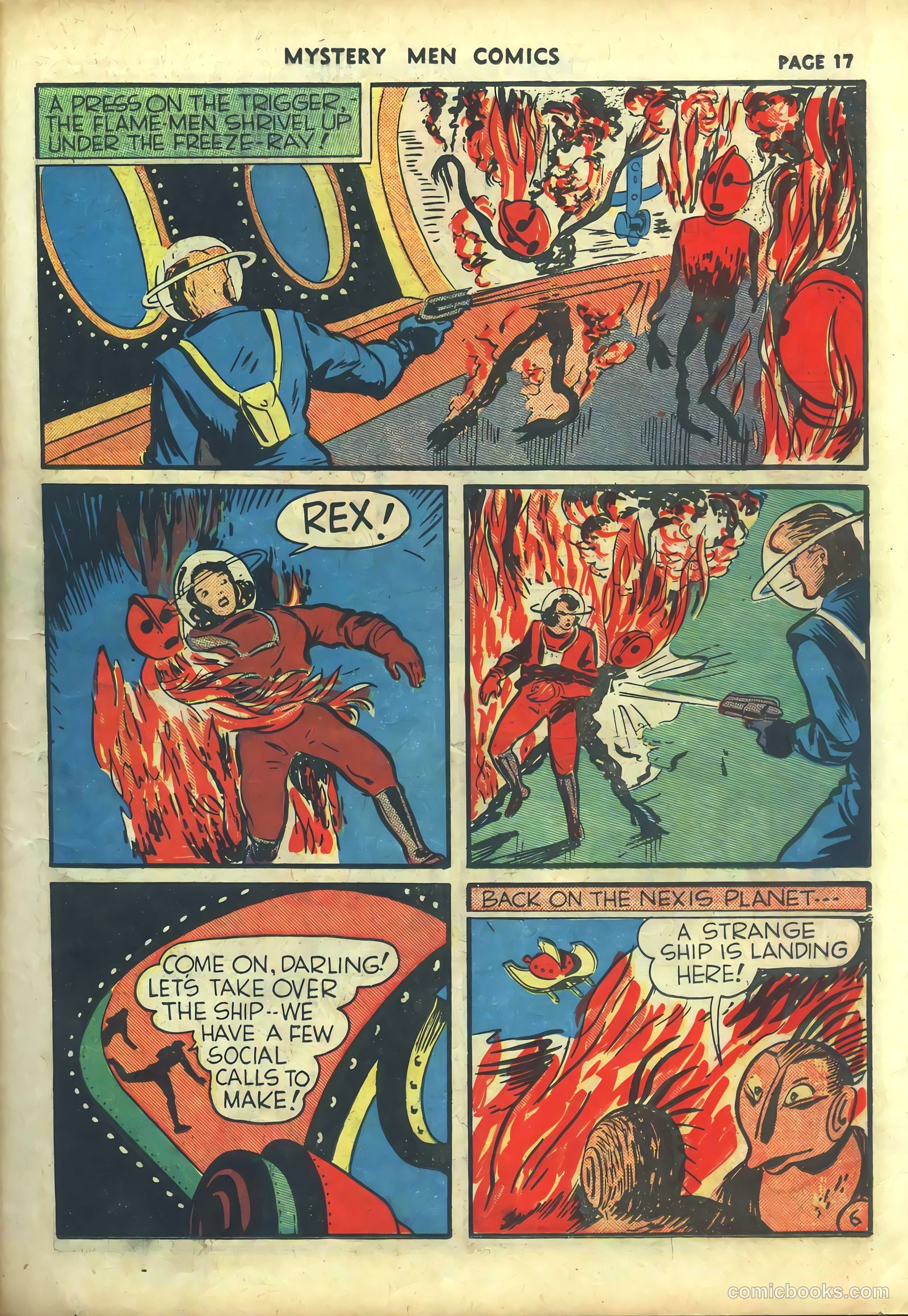 Mystery Men Comics #10 (1940) — page 19 of 68