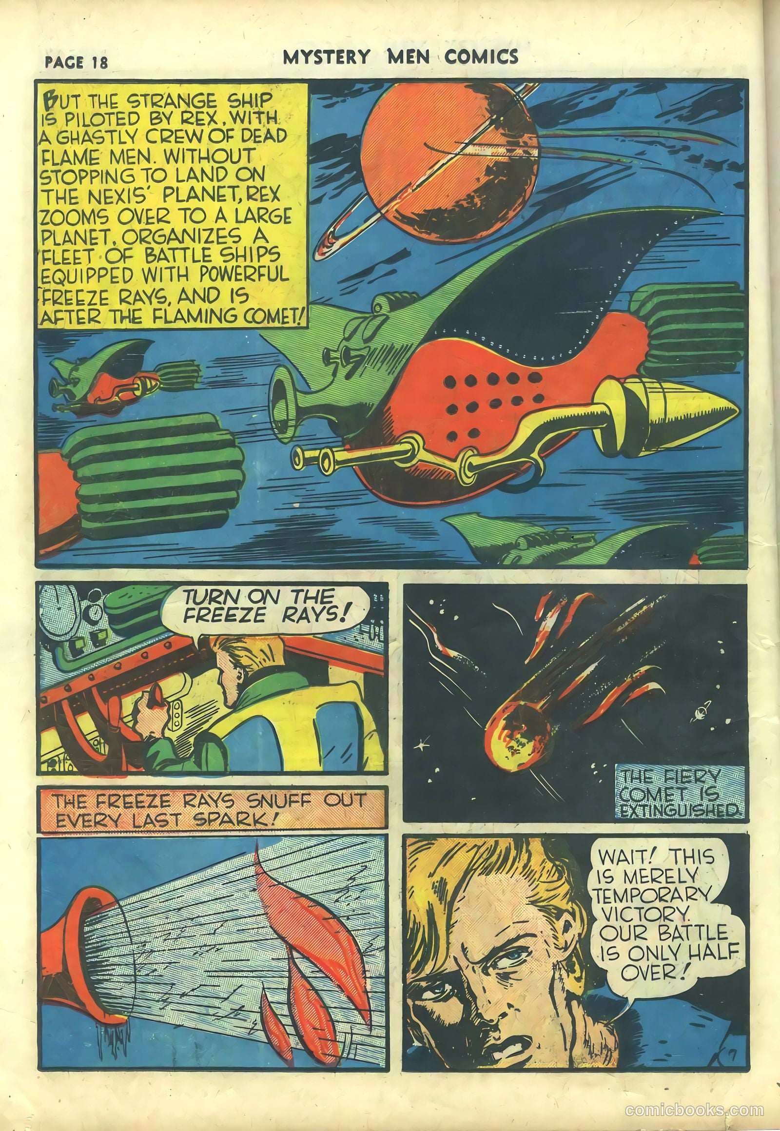 Mystery Men Comics #10 (1940) — page 20 of 68