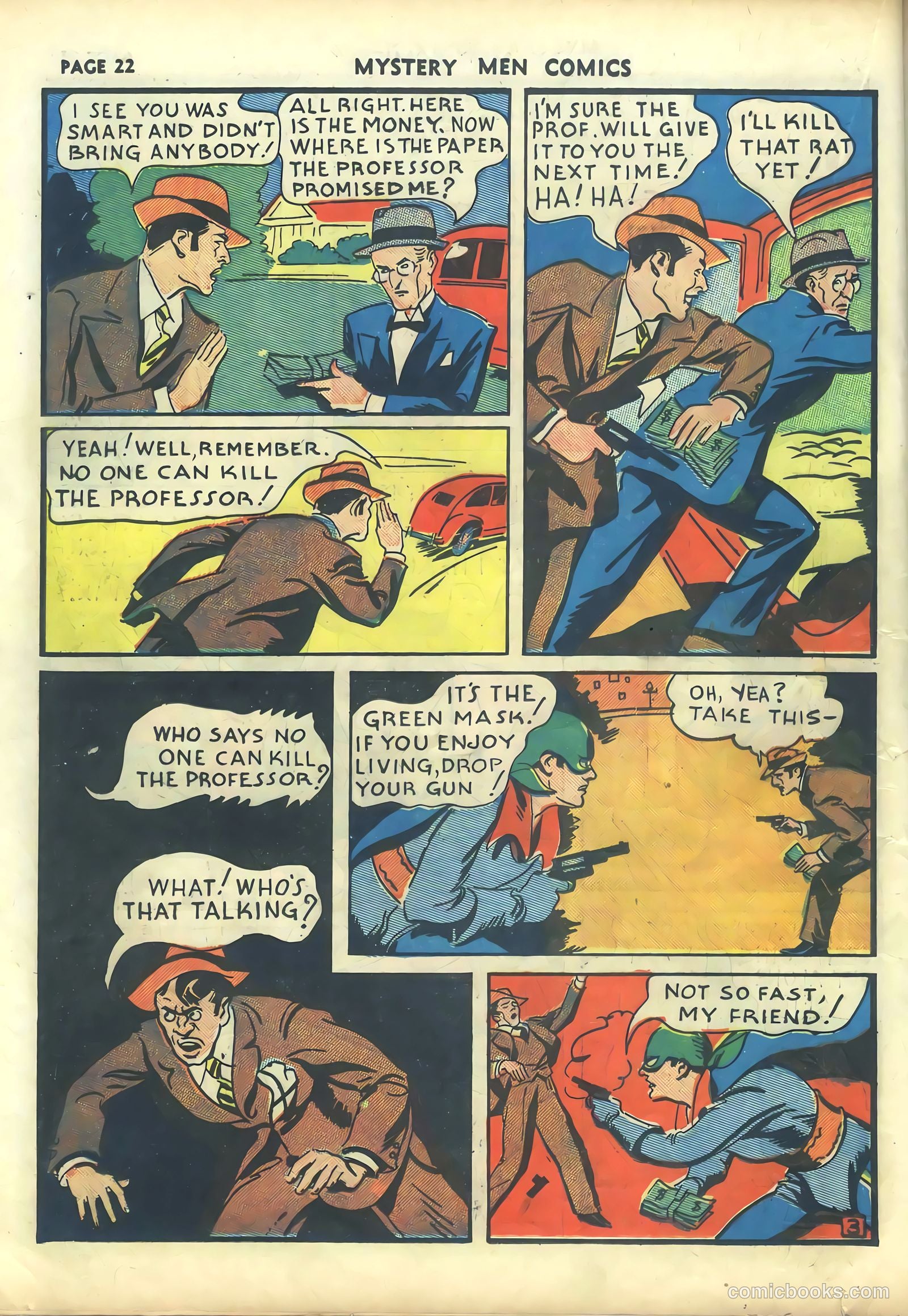 Mystery Men Comics #10 (1940) — page 24 of 68