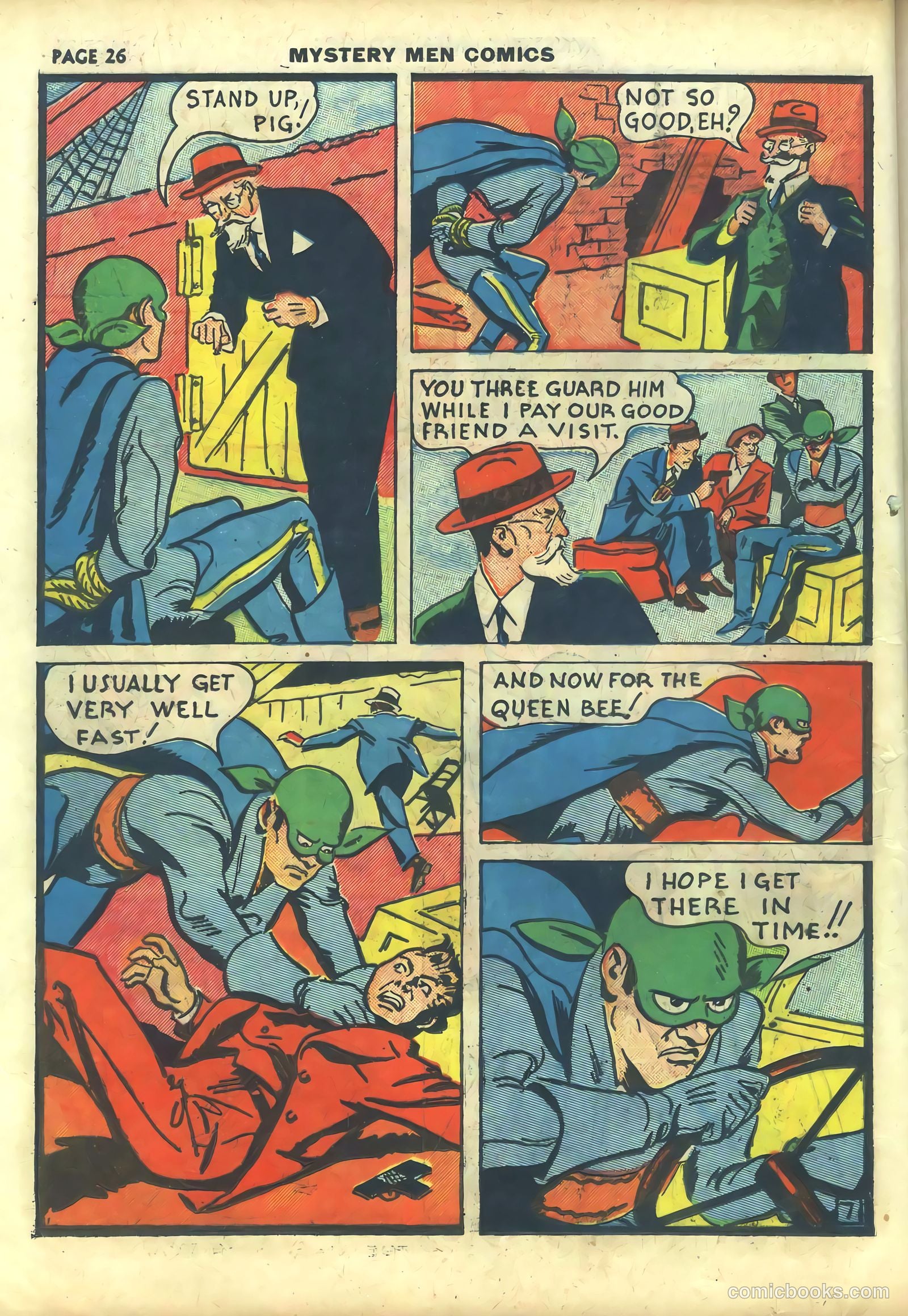 Mystery Men Comics #10 (1940) — page 28 of 68