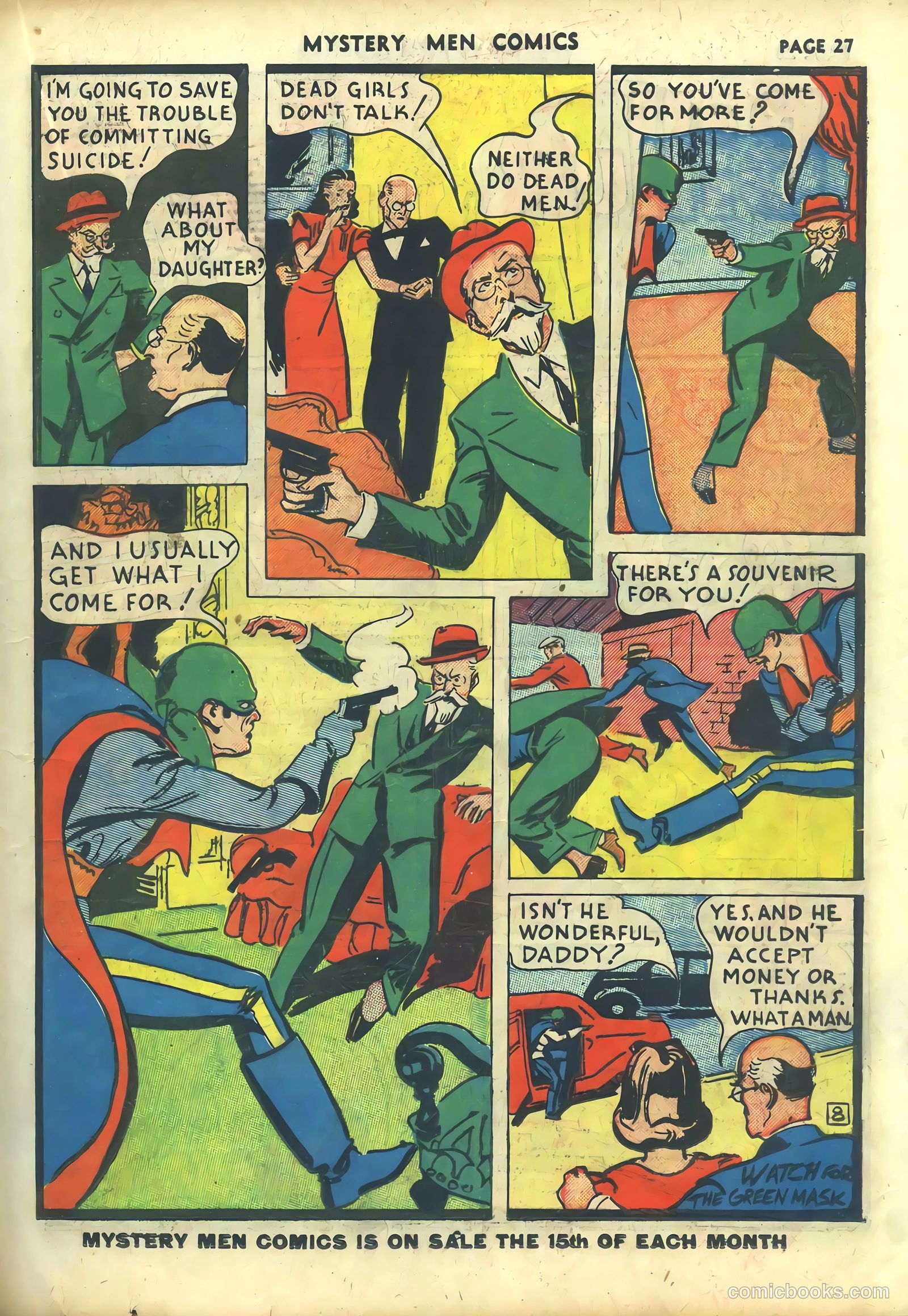 Mystery Men Comics #10 (1940) — page 29 of 68