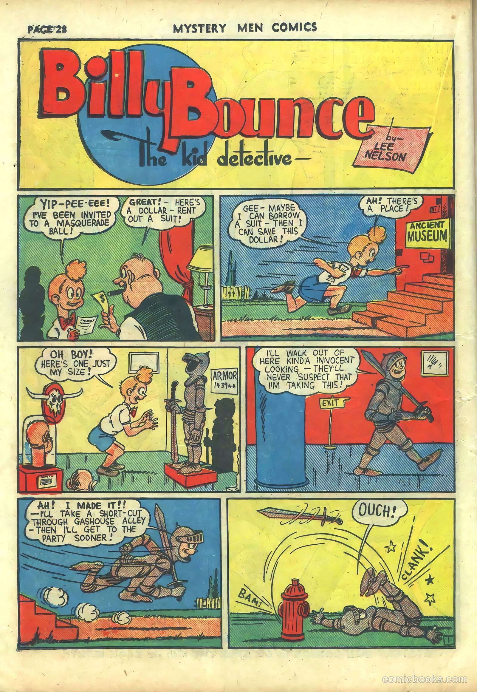 Mystery Men Comics #10 (1940) — page 30 of 68