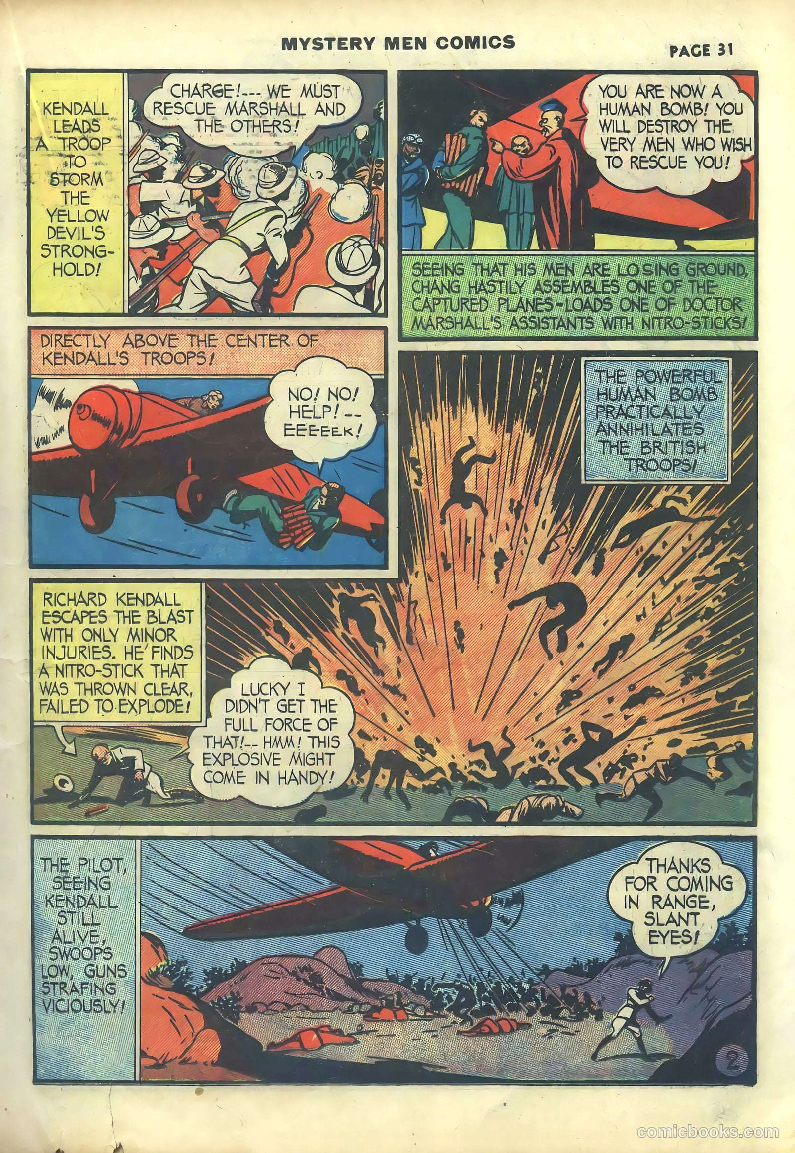 Mystery Men Comics #10 (1940) — page 33 of 68