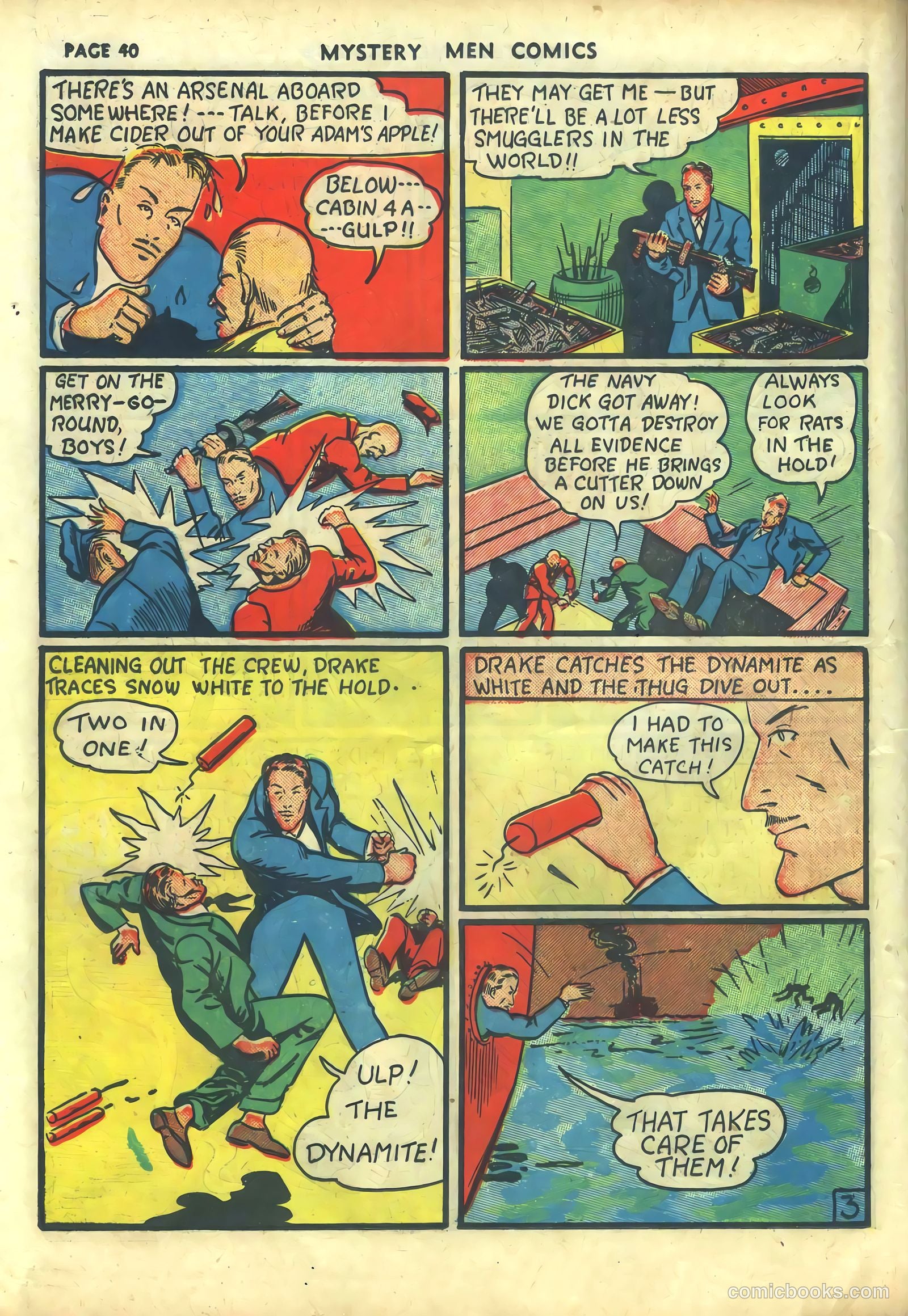 Mystery Men Comics #10 (1940) — page 42 of 68