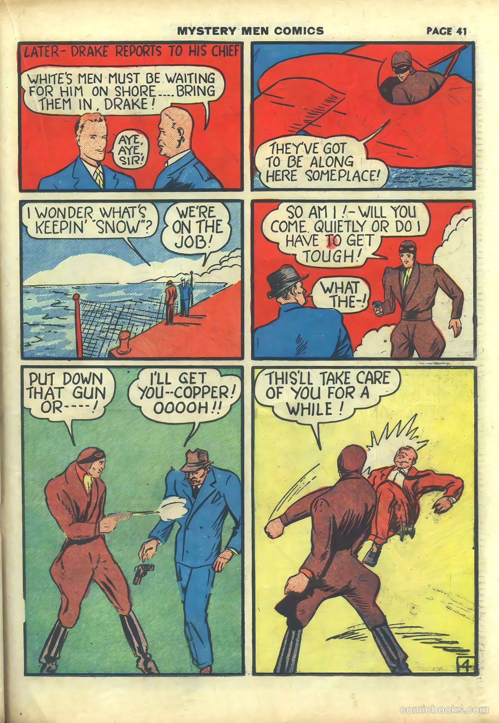 Mystery Men Comics #10 (1940) — page 43 of 68