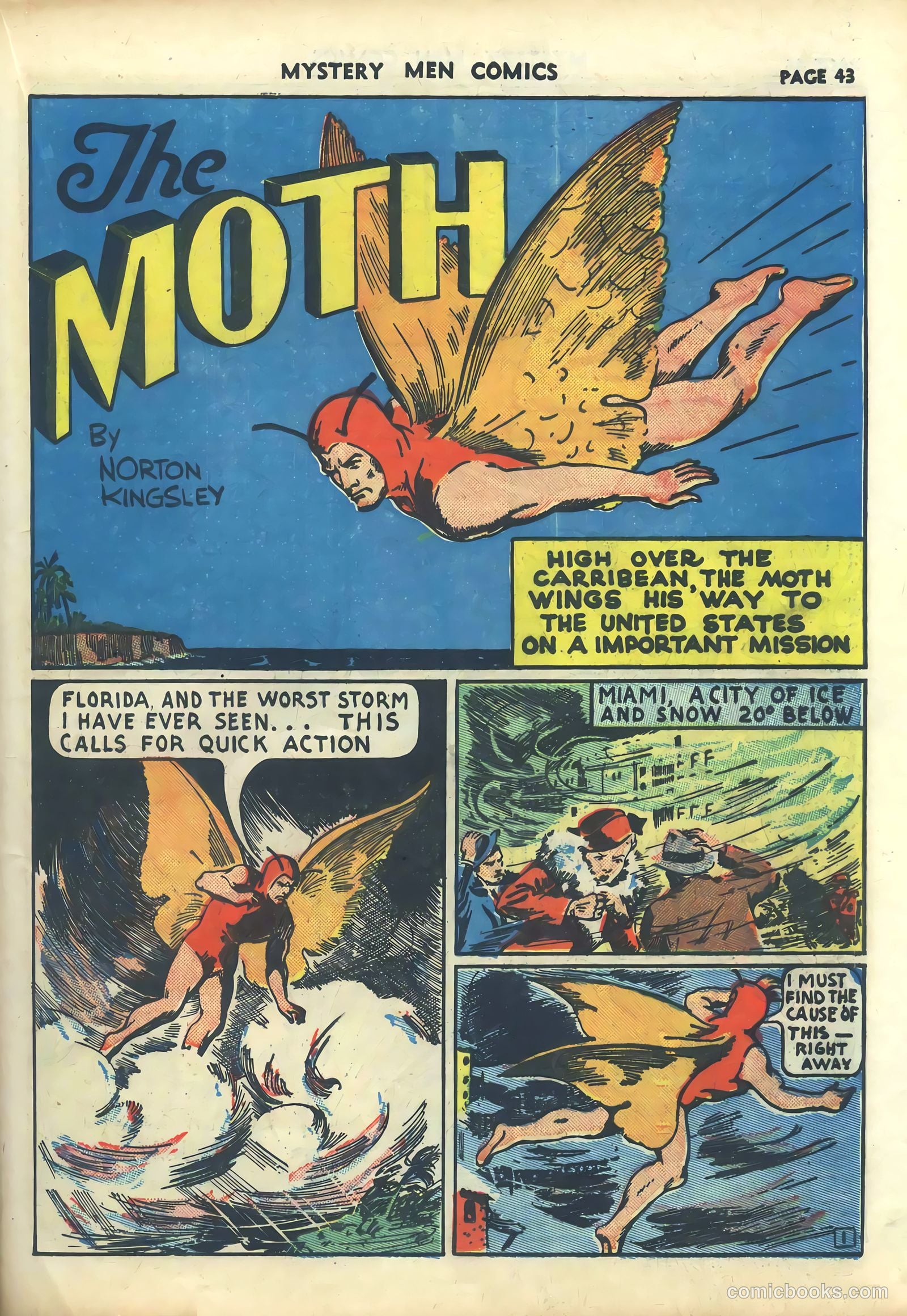 Mystery Men Comics #10 (1940) — page 45 of 68