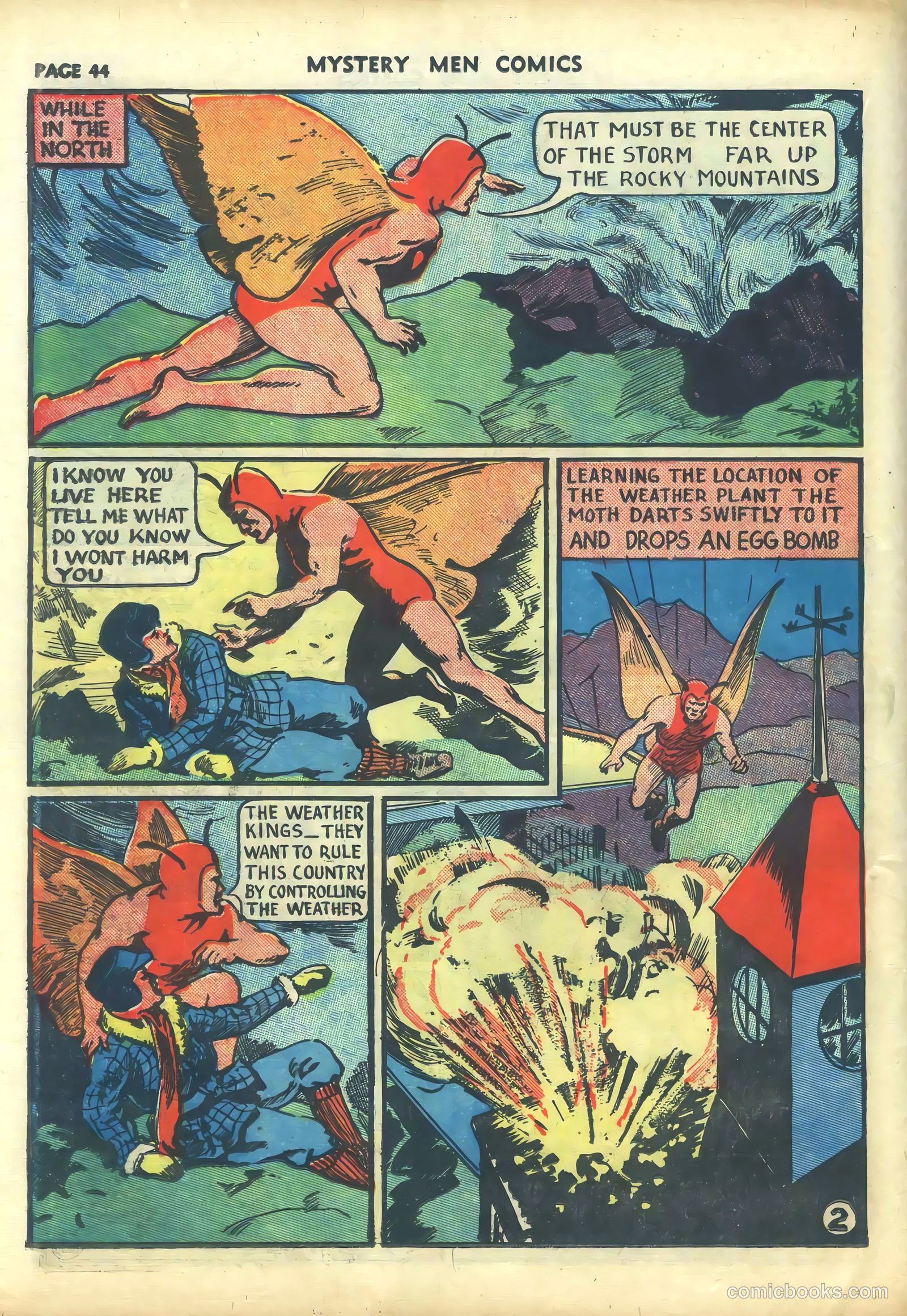 Mystery Men Comics #10 (1940) — page 46 of 68