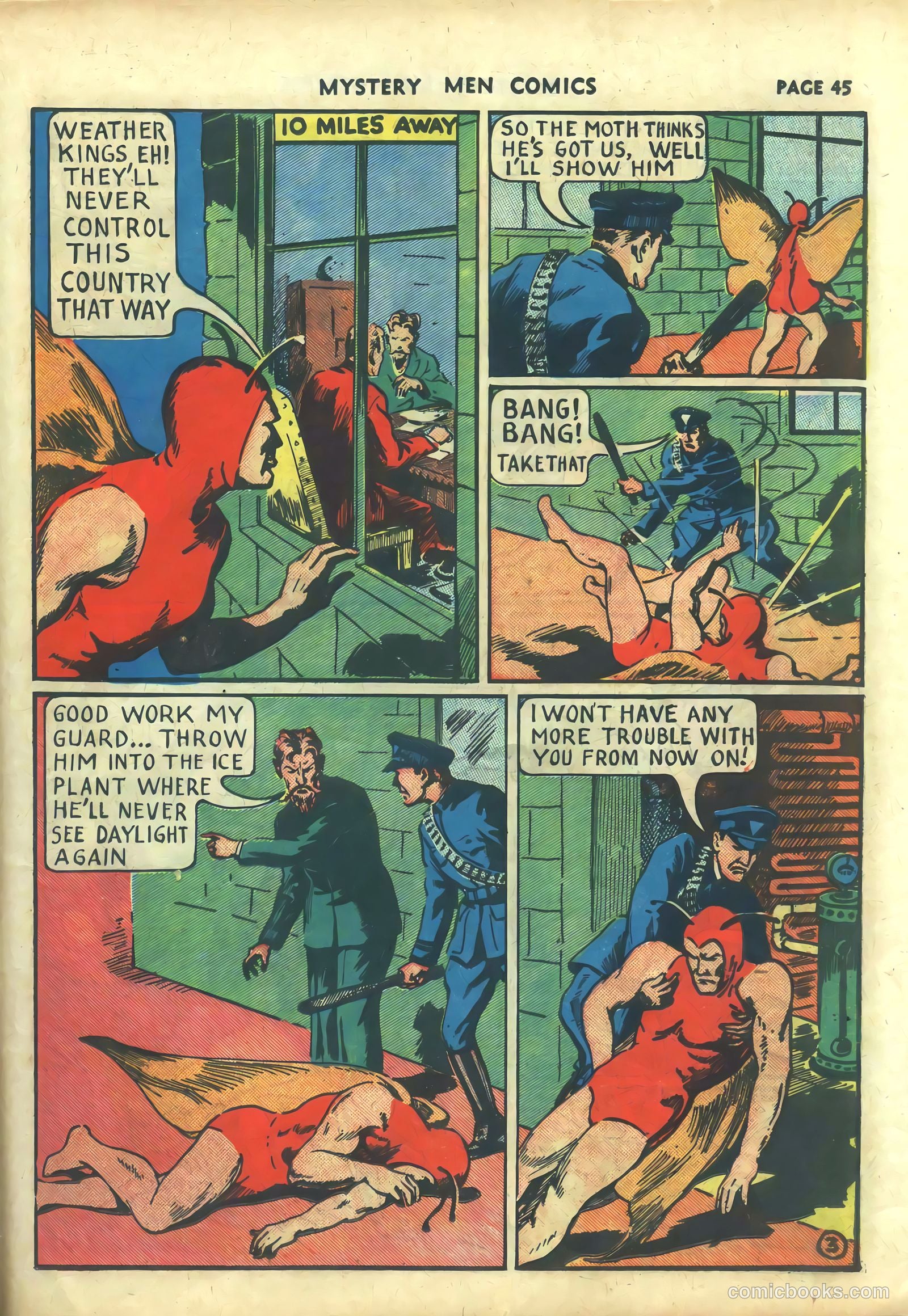 Mystery Men Comics #10 (1940) — page 47 of 68