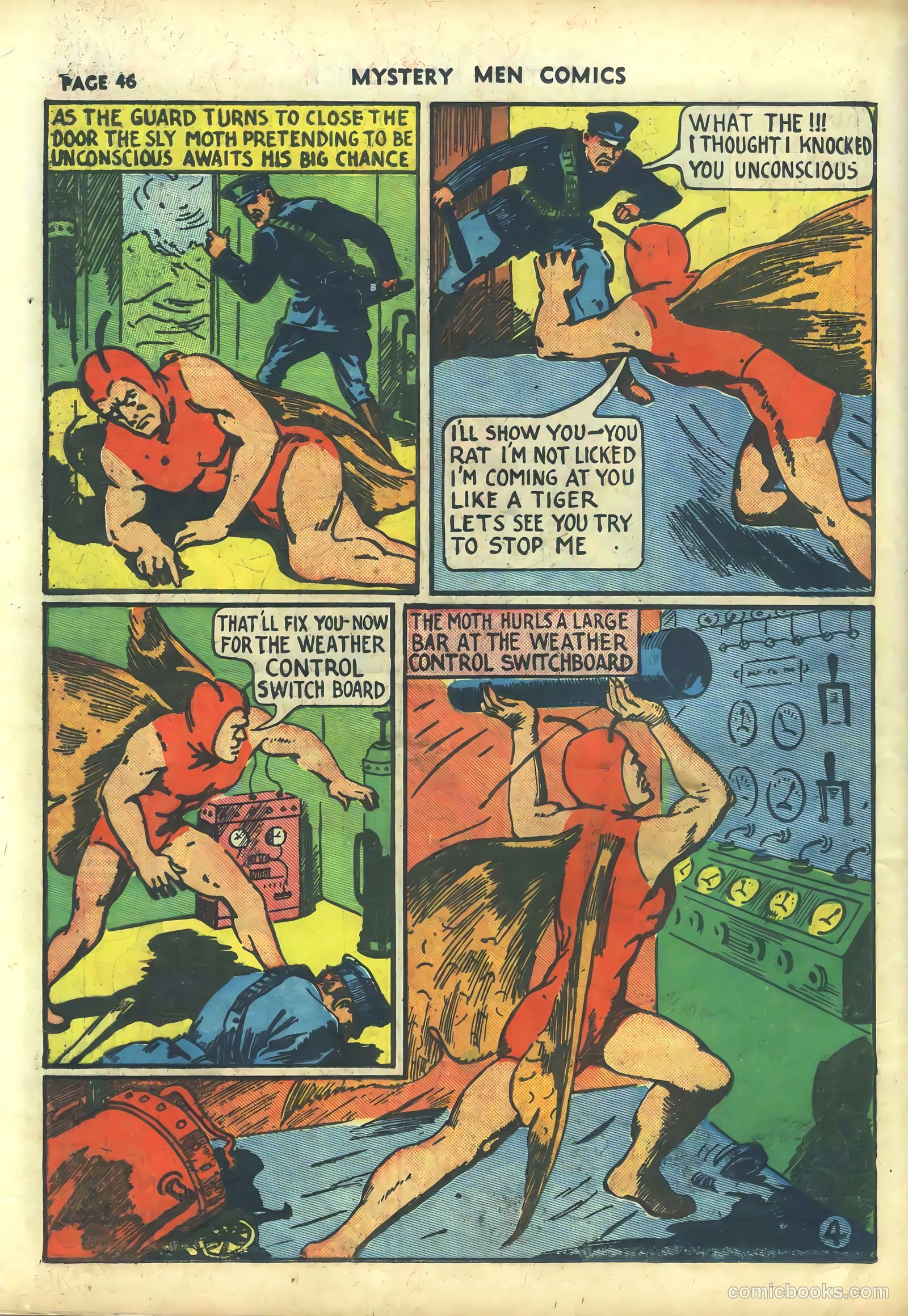 Mystery Men Comics #10 (1940) — page 48 of 68