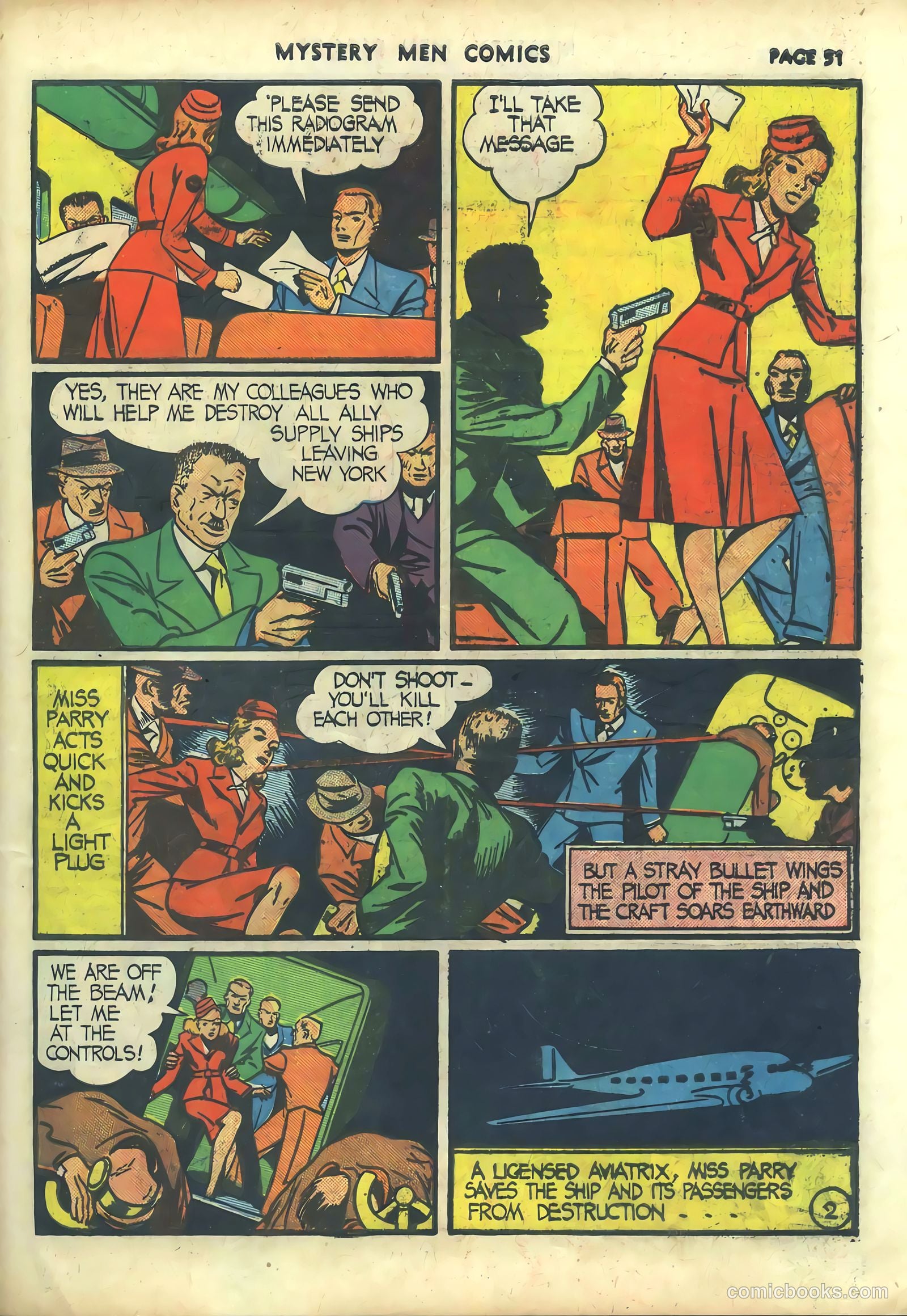 Mystery Men Comics #10 (1940) — page 53 of 68