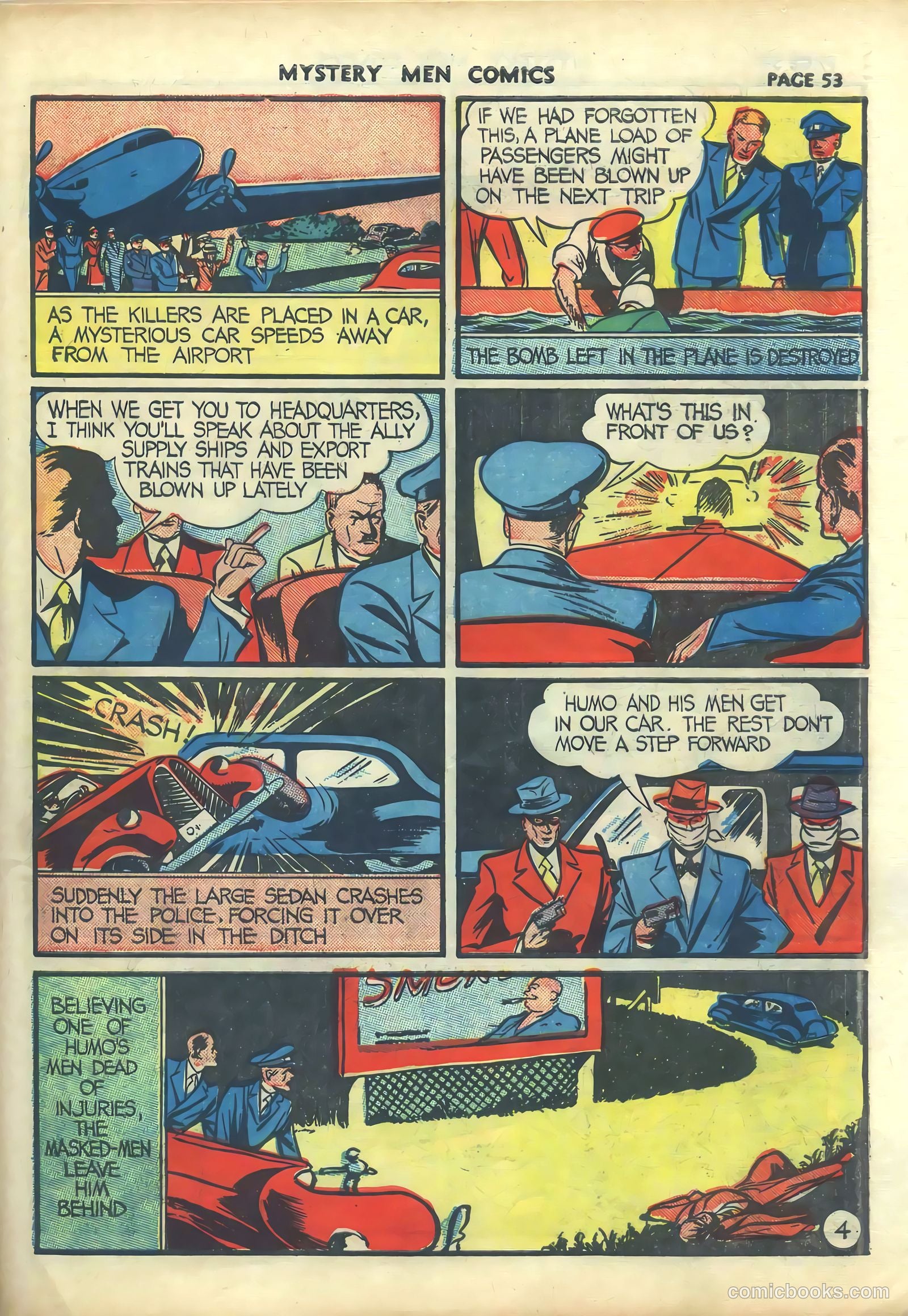 Mystery Men Comics #10 (1940) — page 55 of 68
