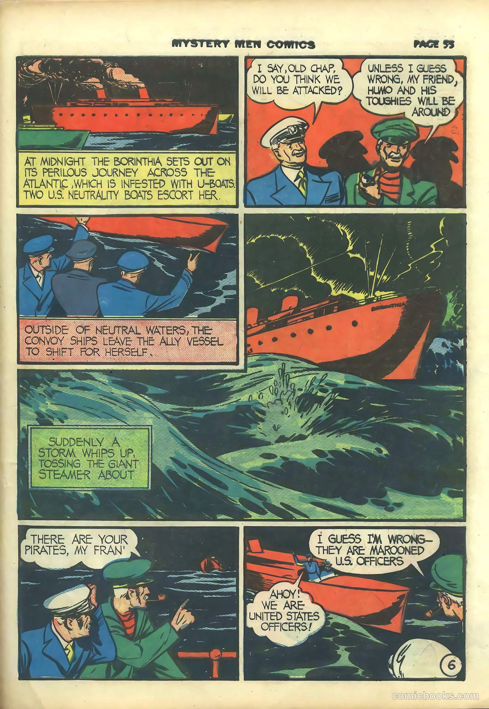 Mystery Men Comics #10 (1940) — page 57 of 68