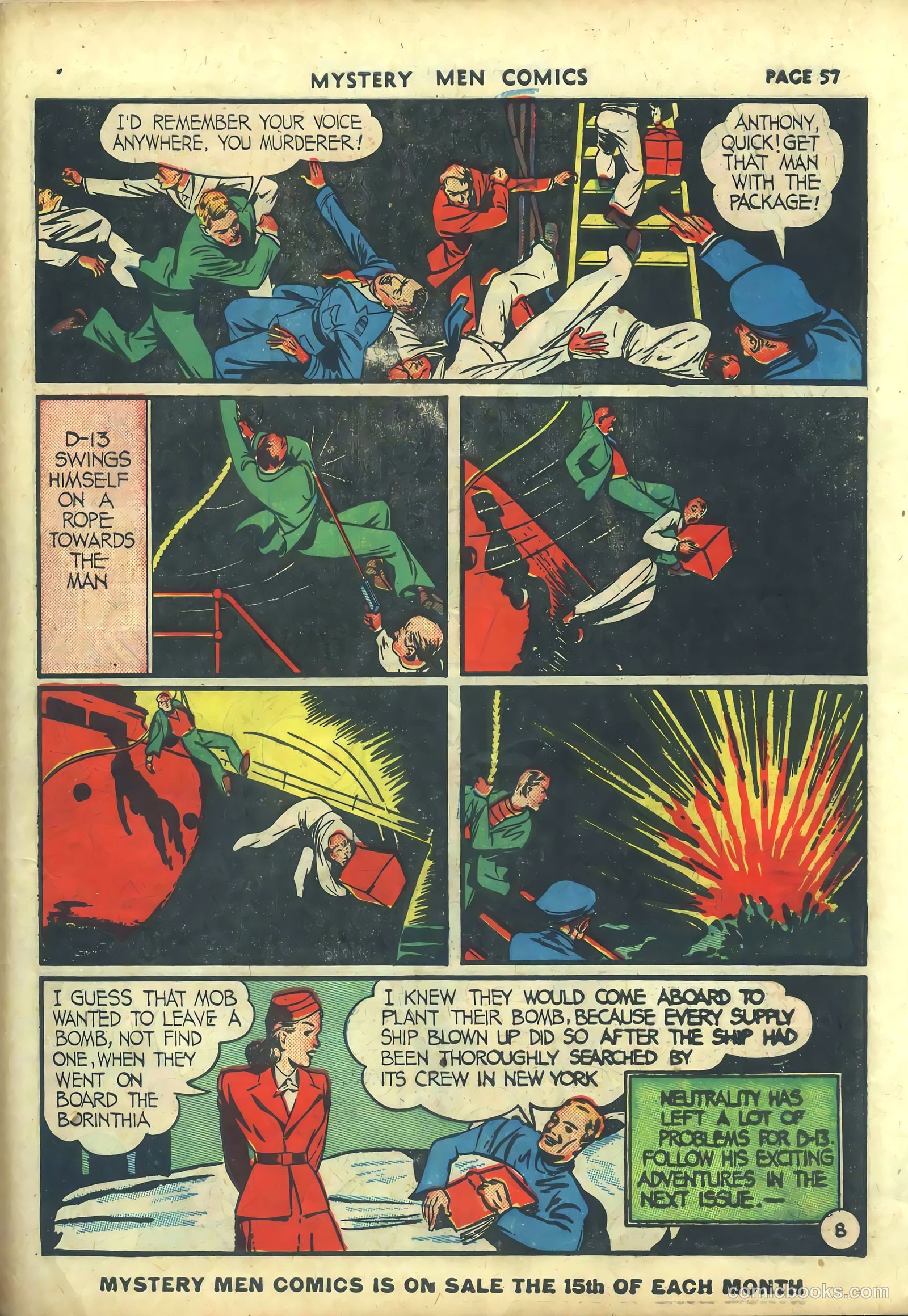 Mystery Men Comics #10 (1940) — page 59 of 68