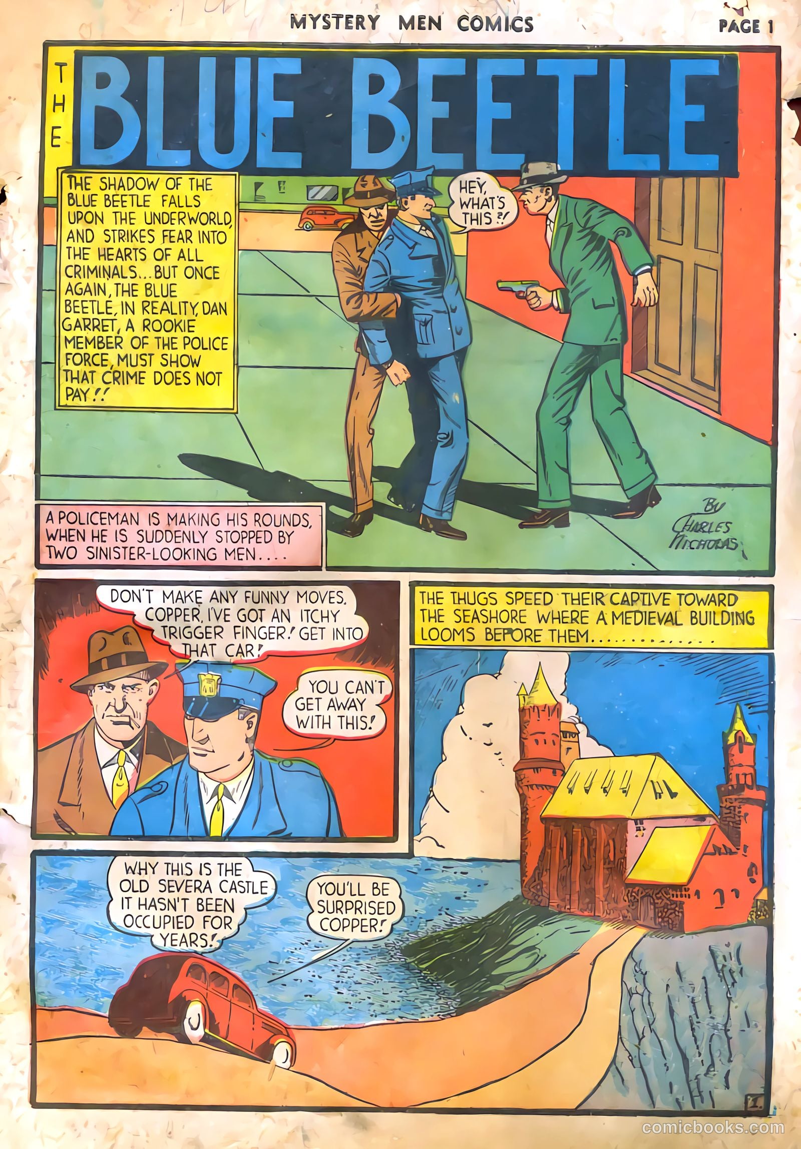 Mystery Men Comics #11 (1940) — page 3 of 68