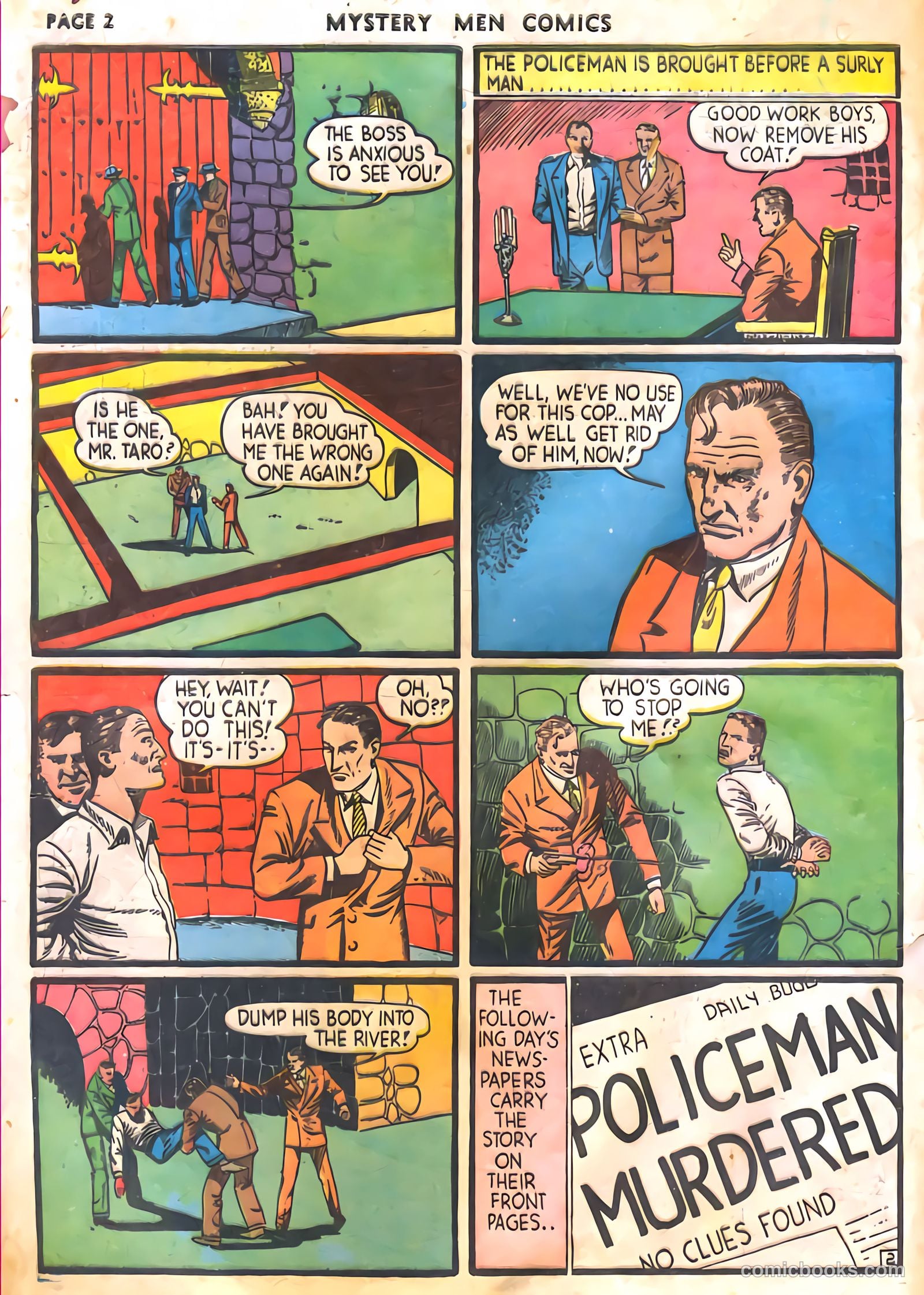 Mystery Men Comics #11 (1940) — page 4 of 68