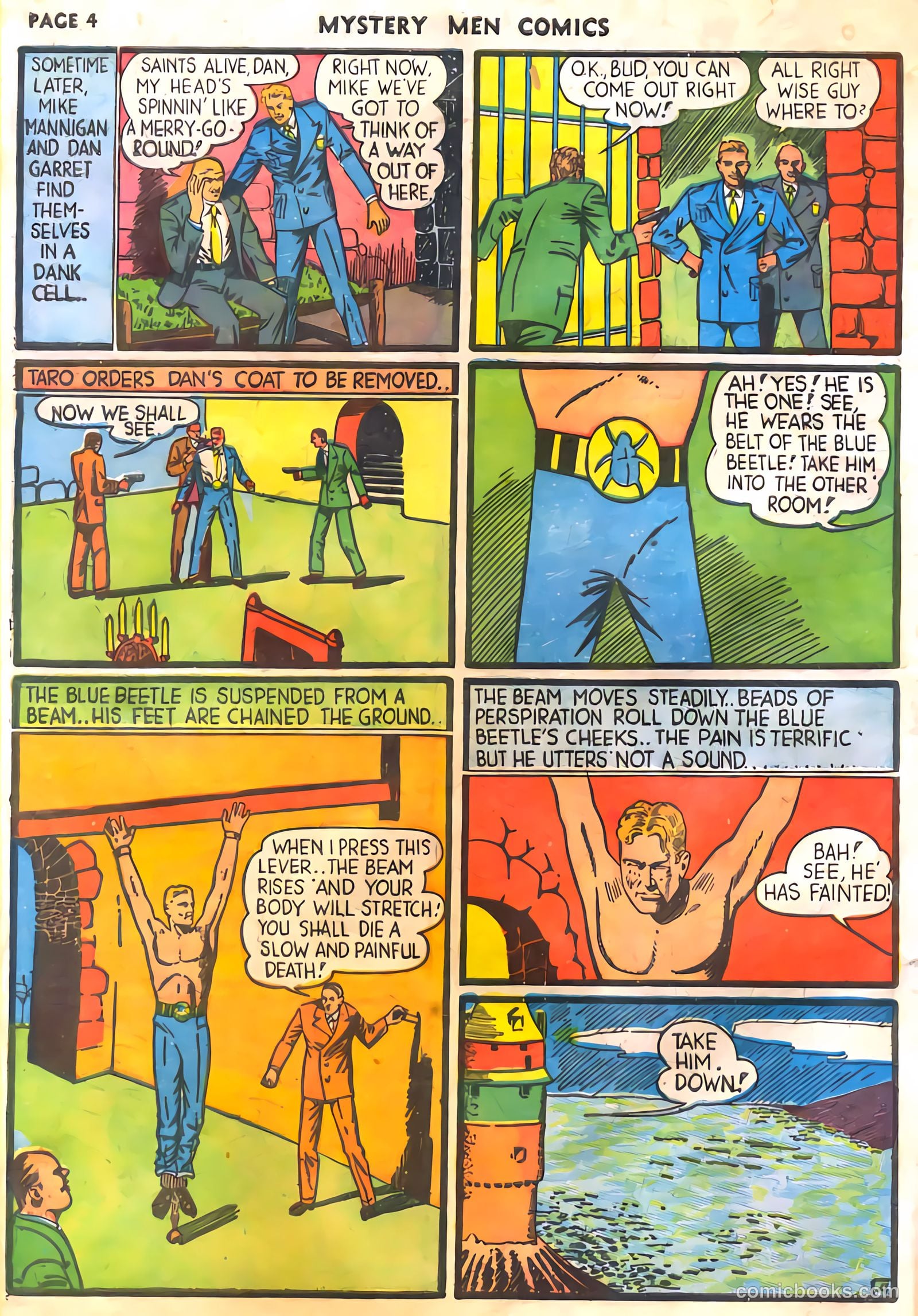 Mystery Men Comics #11 (1940) — page 6 of 68