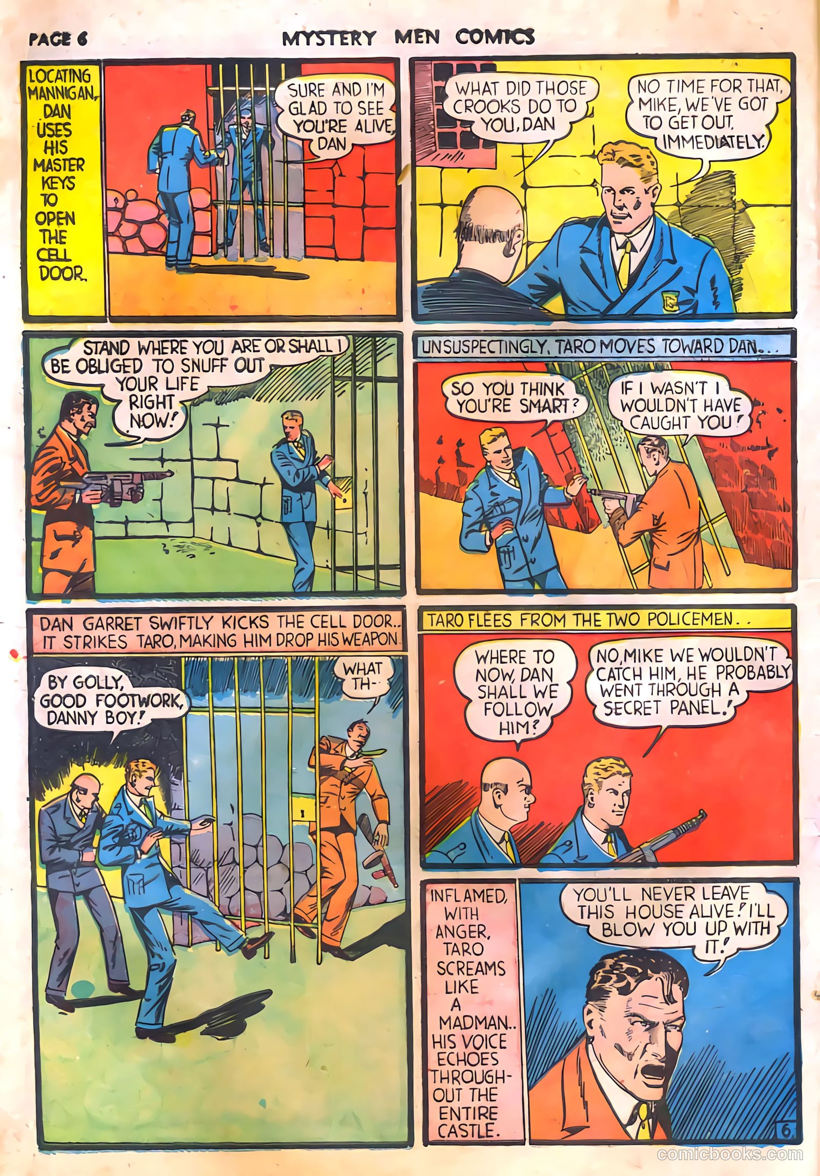 Mystery Men Comics #11 (1940) — page 8 of 68