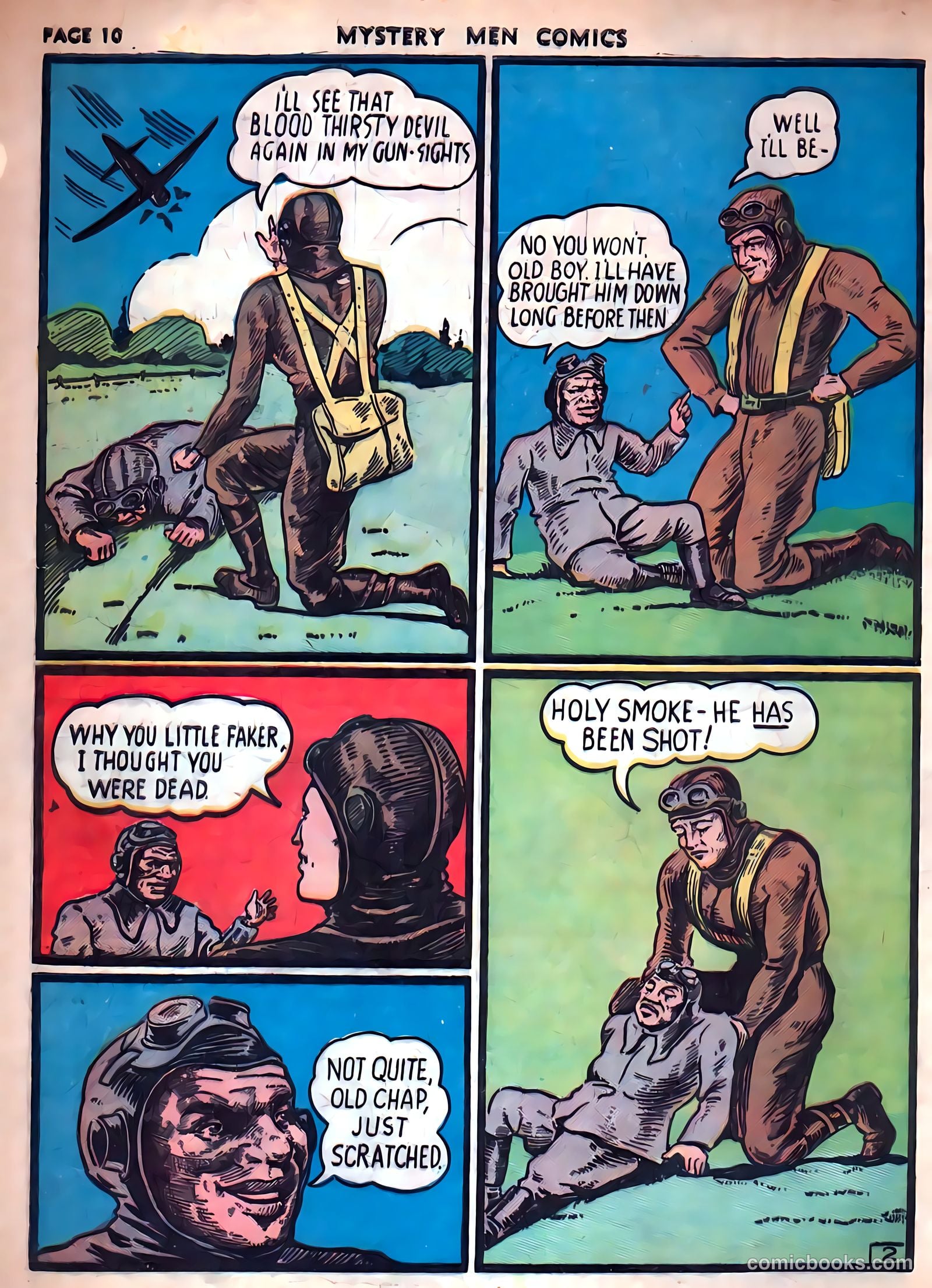 Mystery Men Comics #11 (1940) — page 12 of 68